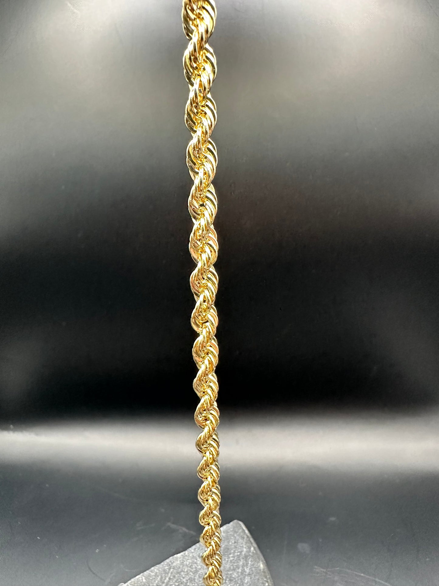 14K Gouden Rope Armband – 20 cm