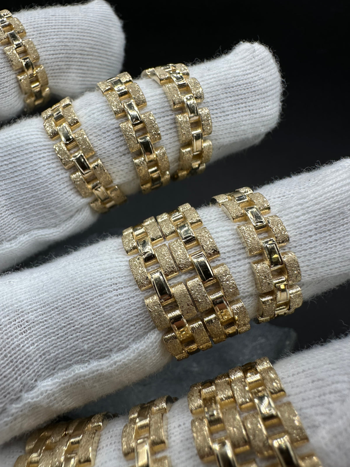 14K Gouden Rollie Schakelring