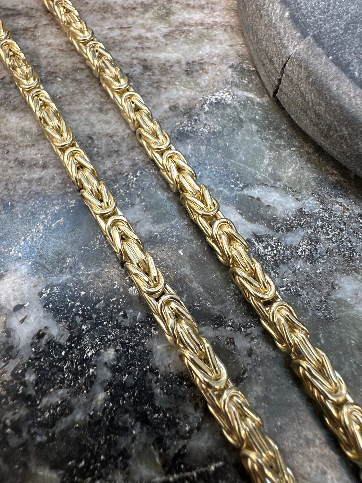 Prachtige 14K Gouden Koningsketting – 60 cm | 4,5 mm | Luxe & Krachtig