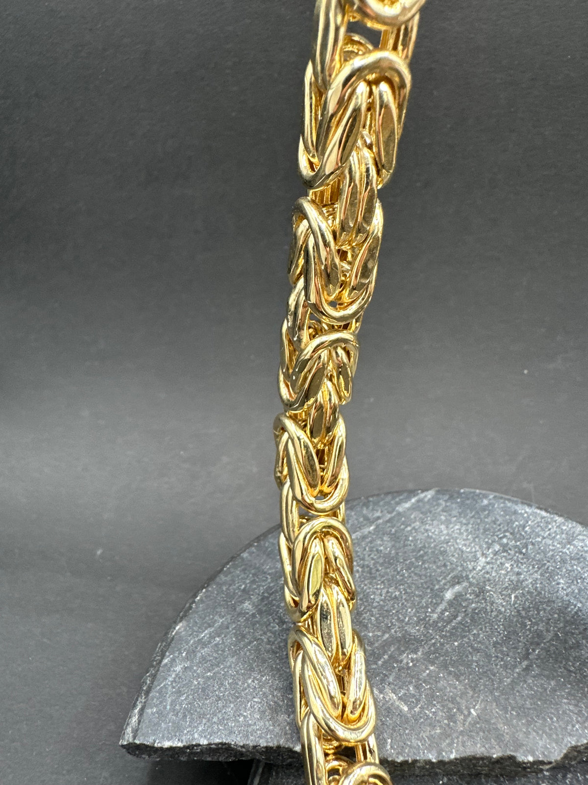 14K Gouden BOMBASTIC Koningsketting – 10 mm – 70 cm