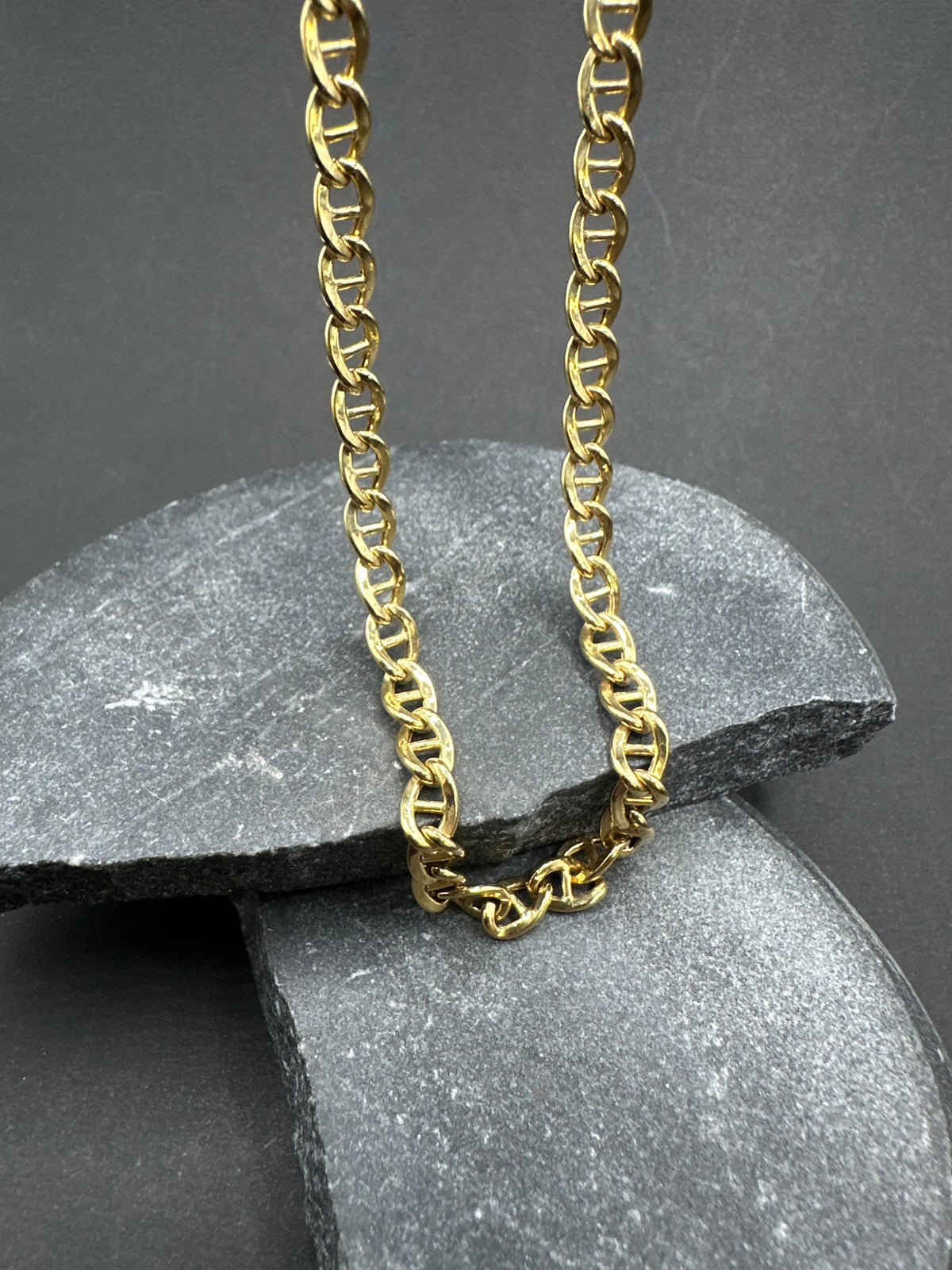14K Gouden Schakelketting – 55 cm | 5,1 mm