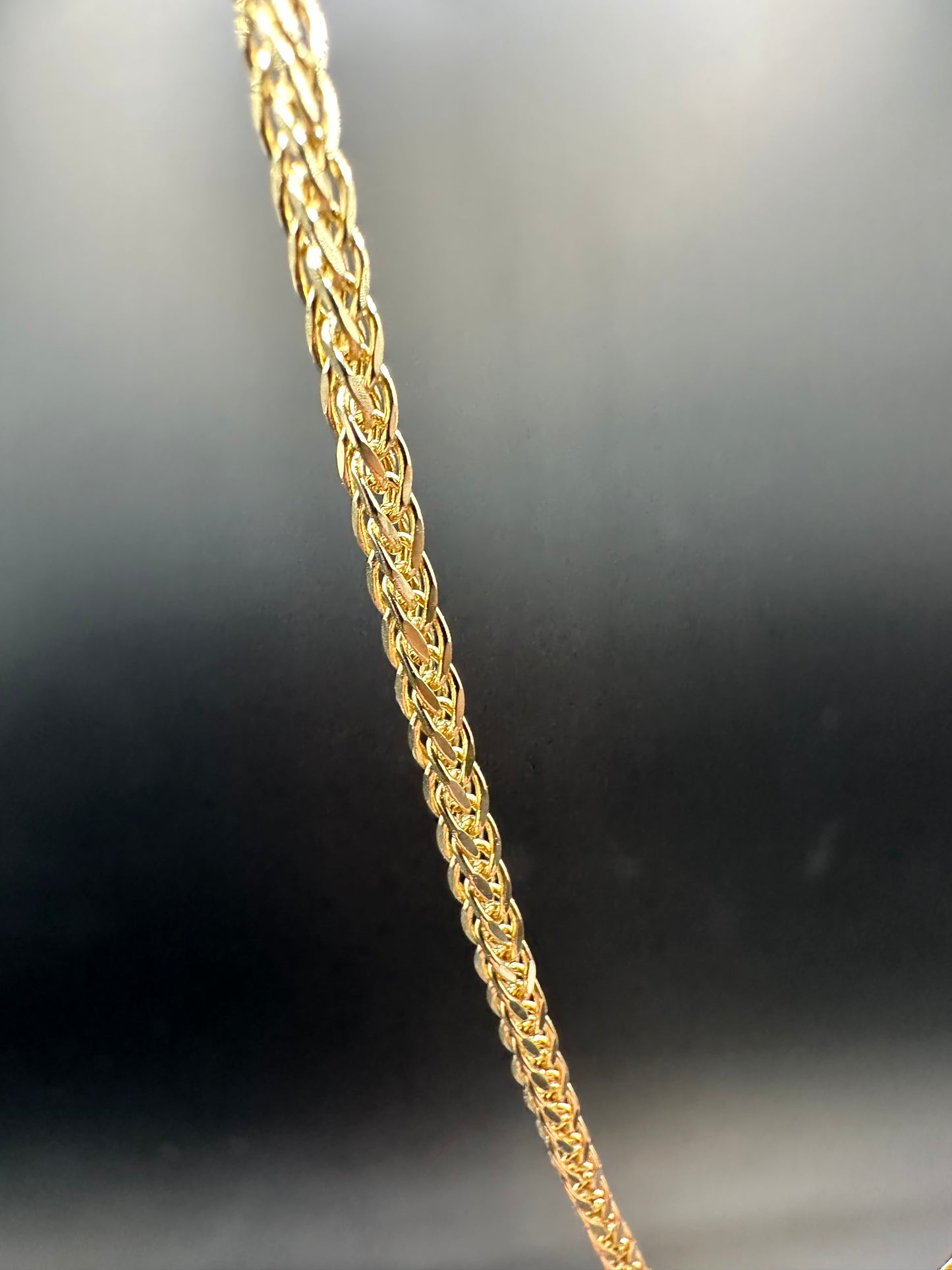 14K Gouden Vossenstaart Ketting | Unisex