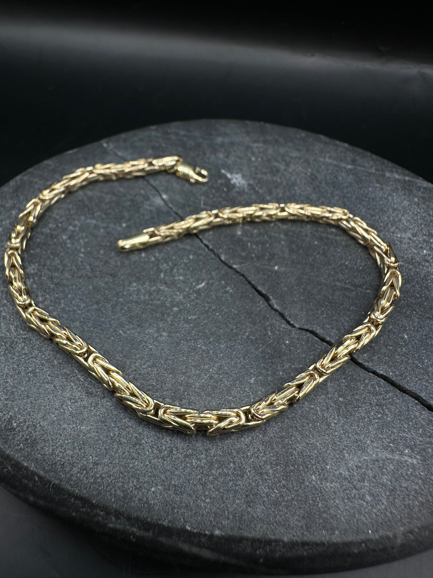 14K Gouden Koningsarmband – 21 cm