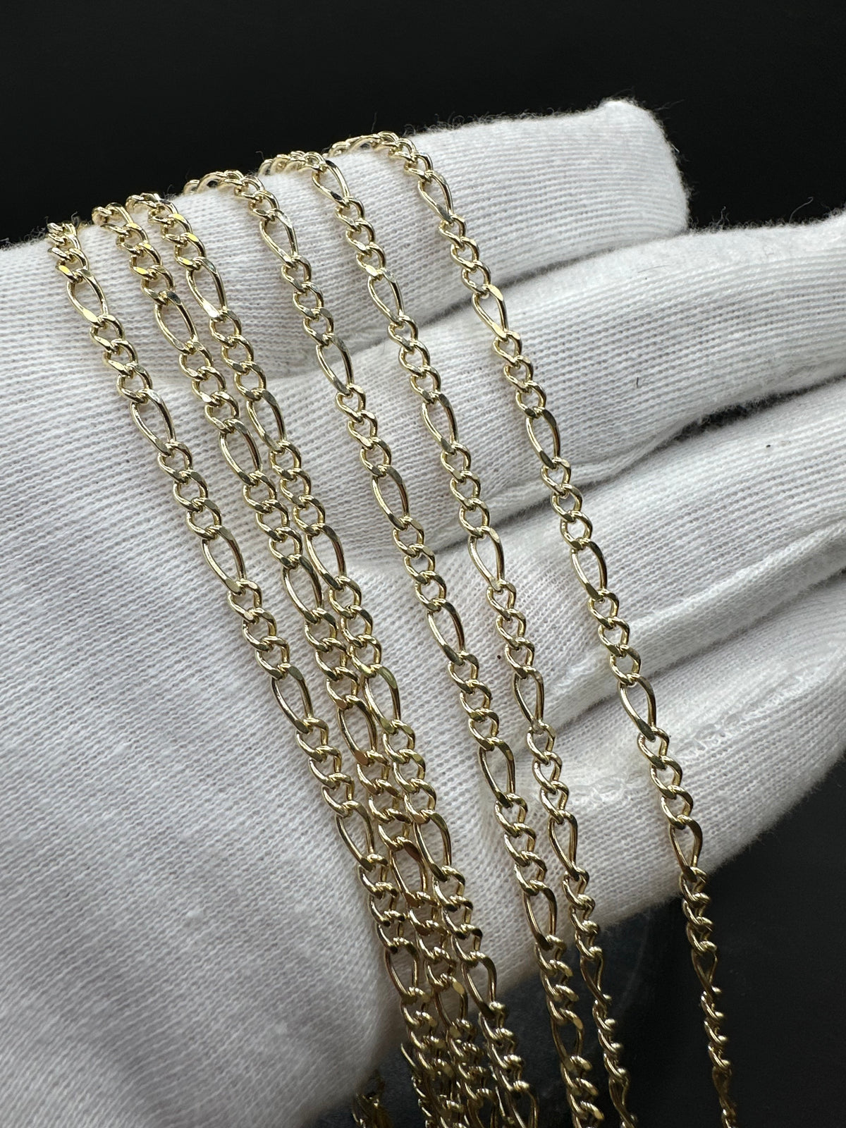 14K Gouden Figaro Ketting – 3,1 mm