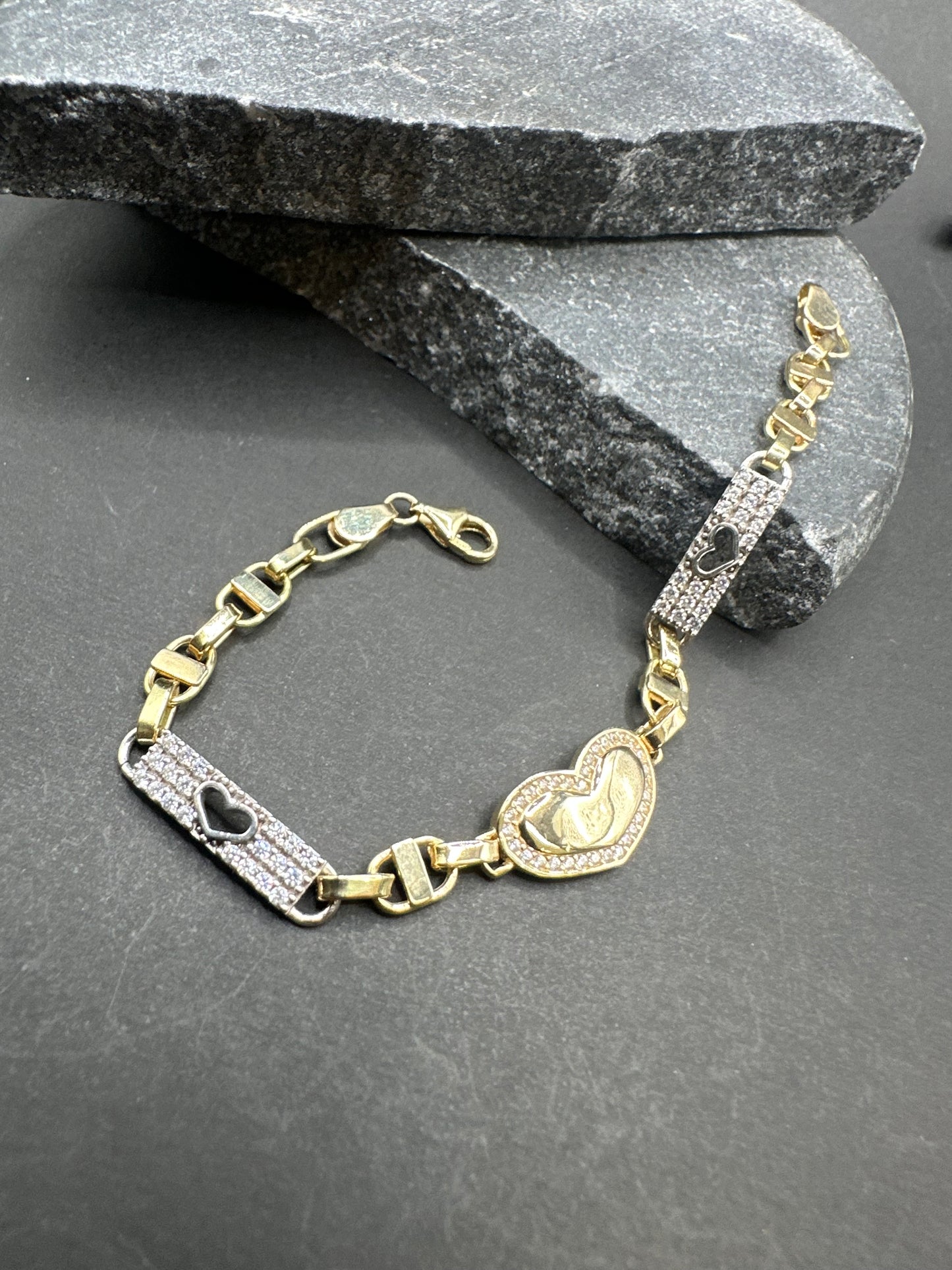 14K Gouden Kinderarmband – 16 cm