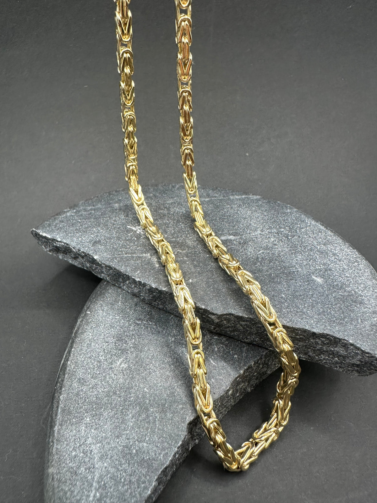 14K Gouden Klassieke Koningsketting – 3,5 mm