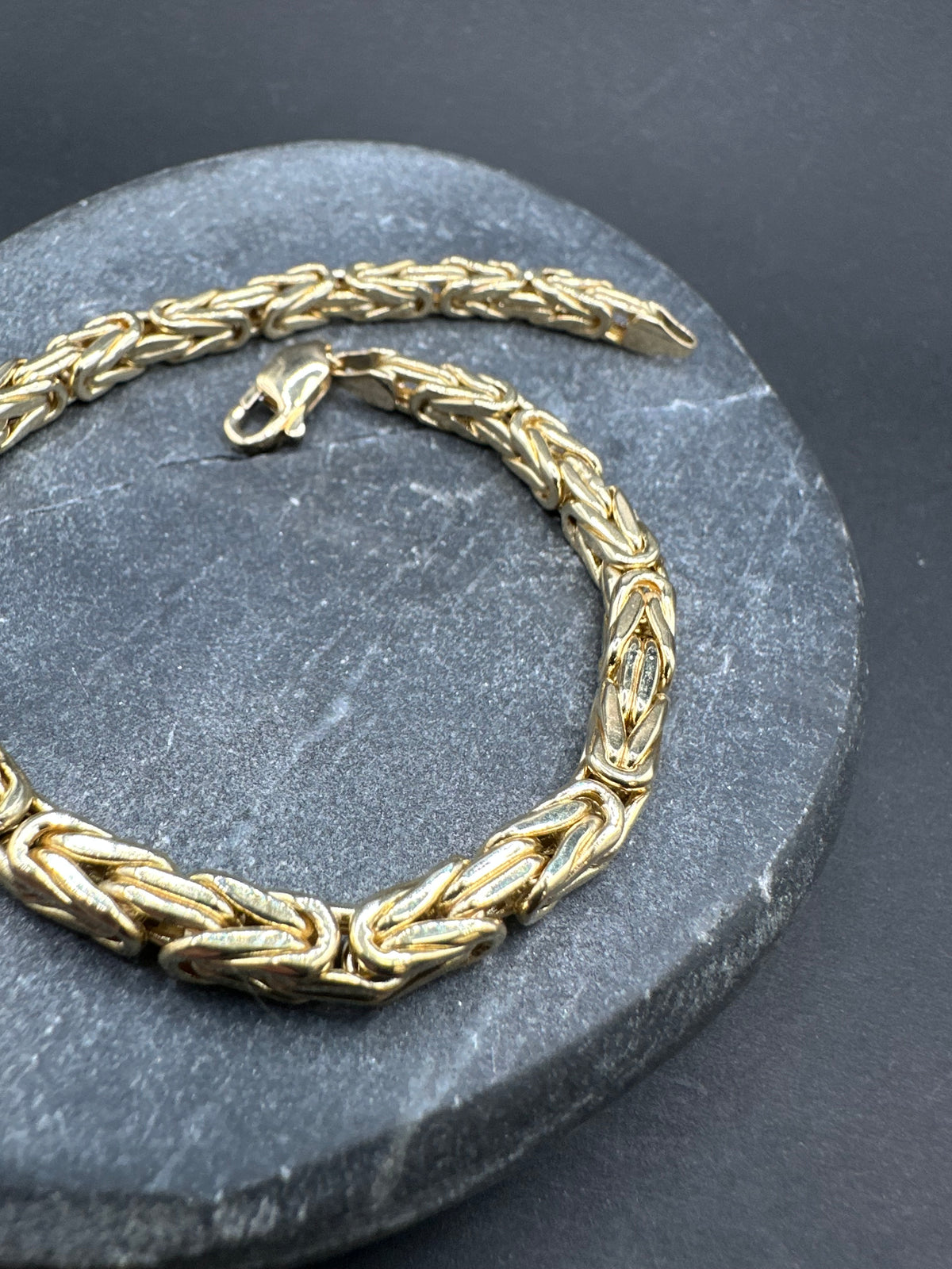 14K Gouden Koningsarmband – 4,5 mm – 22 cm