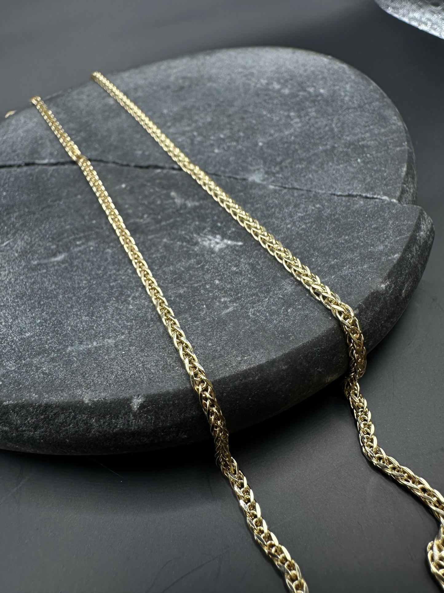 14K Gouden Vossenstaart Ketting | Unisex