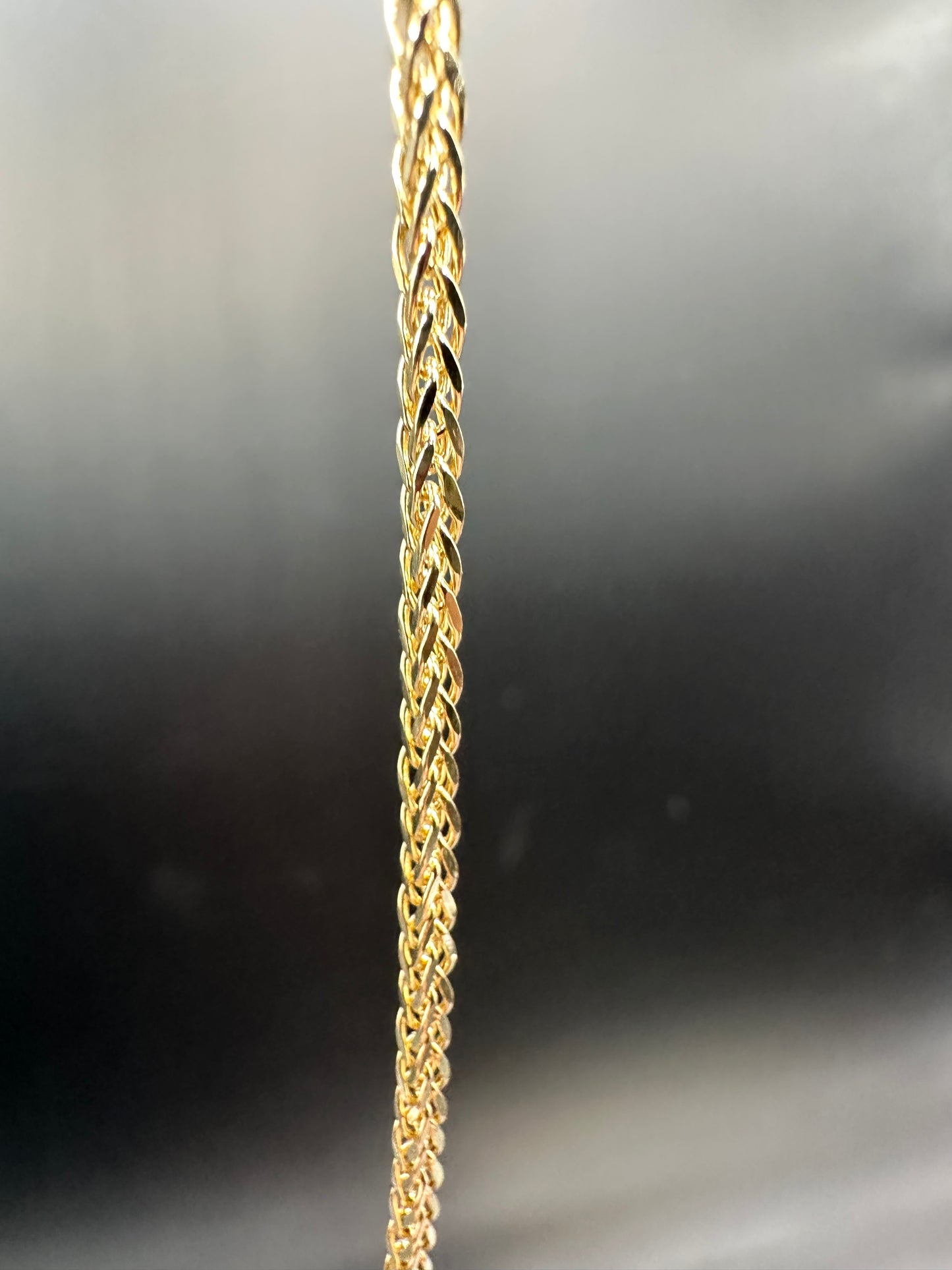 14K Gouden Vossenstaart Ketting | Unisex