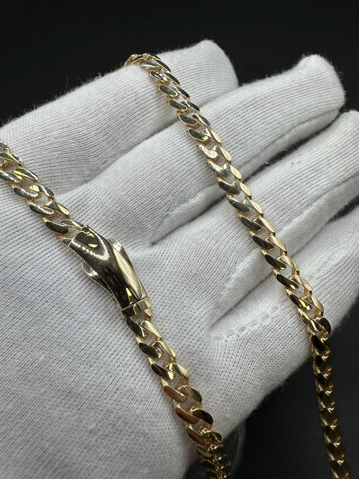 14K Gouden Monaco Ketting – 54 cm | 6 mm