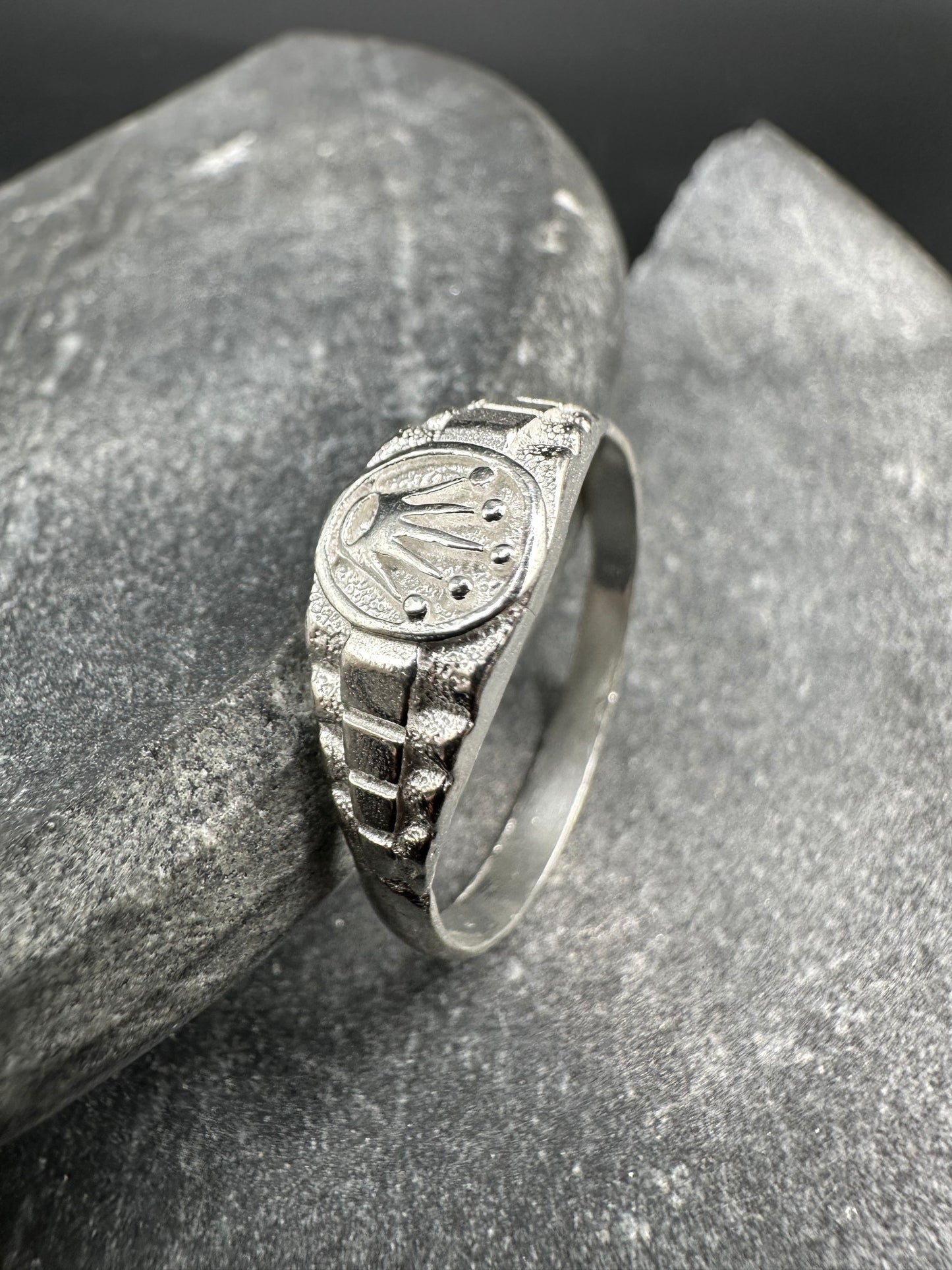 925 Zilveren Kroon Ring