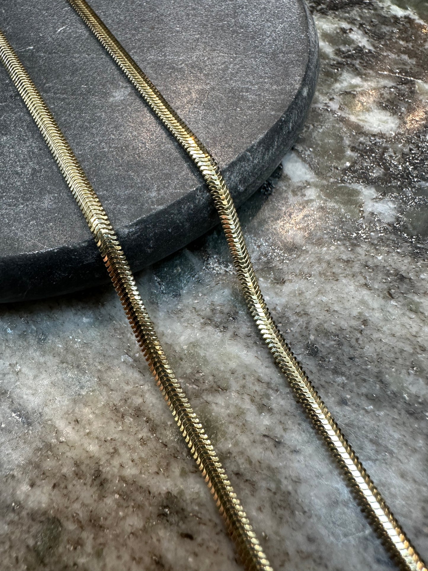 14K Gouden Snake Collier