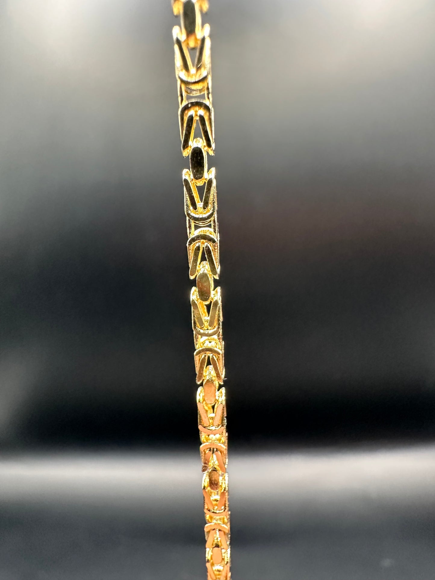 14K Gouden Massieve Elegante Koningsketting – 2,1 mm| Unisex