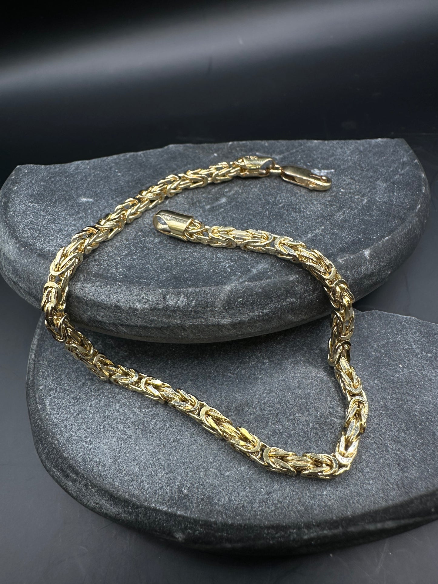 Prachtige 18K Gouden Koningsarmband – 20,5 cm