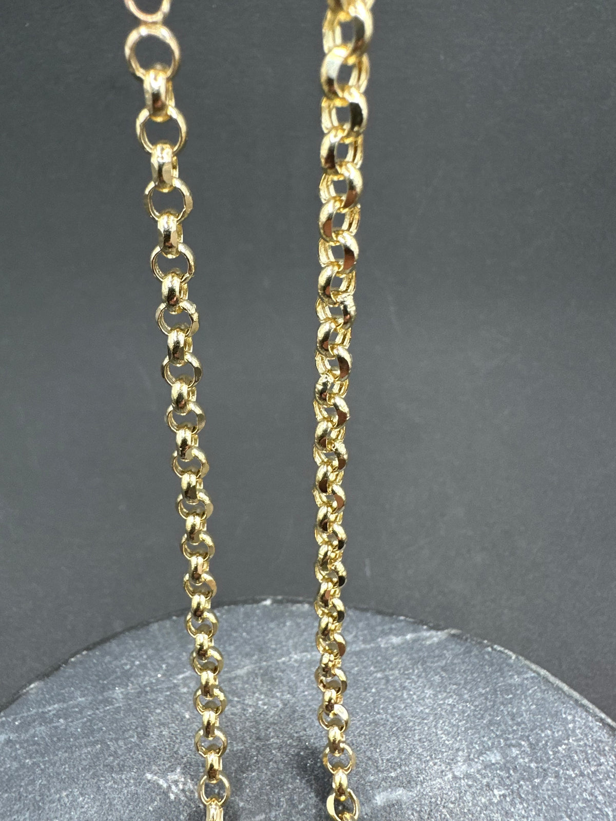 14K Gouden Jasseron Ketting – 50 cm | 3,8 mm