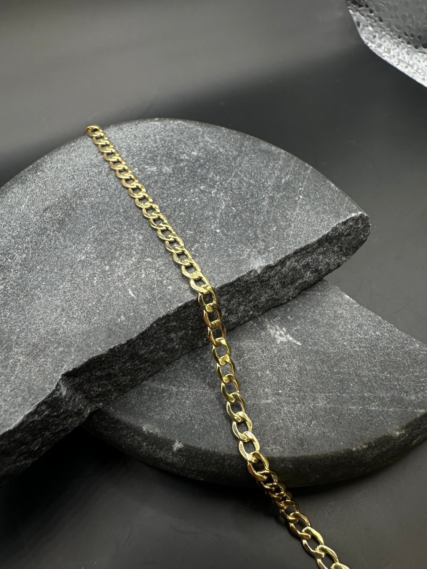 14K Gouden Gourmet Armband – 18 cm