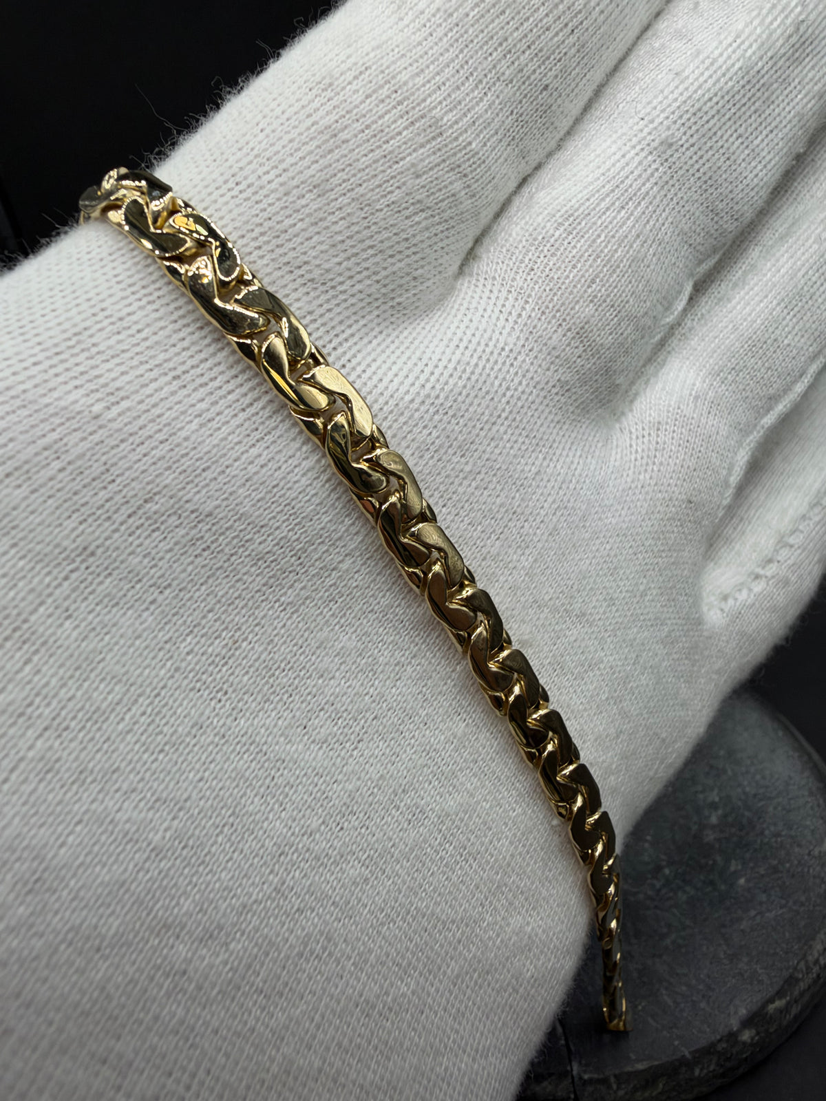 14K Gouden Ankerarmband – 19 cm – 5,1 mm
