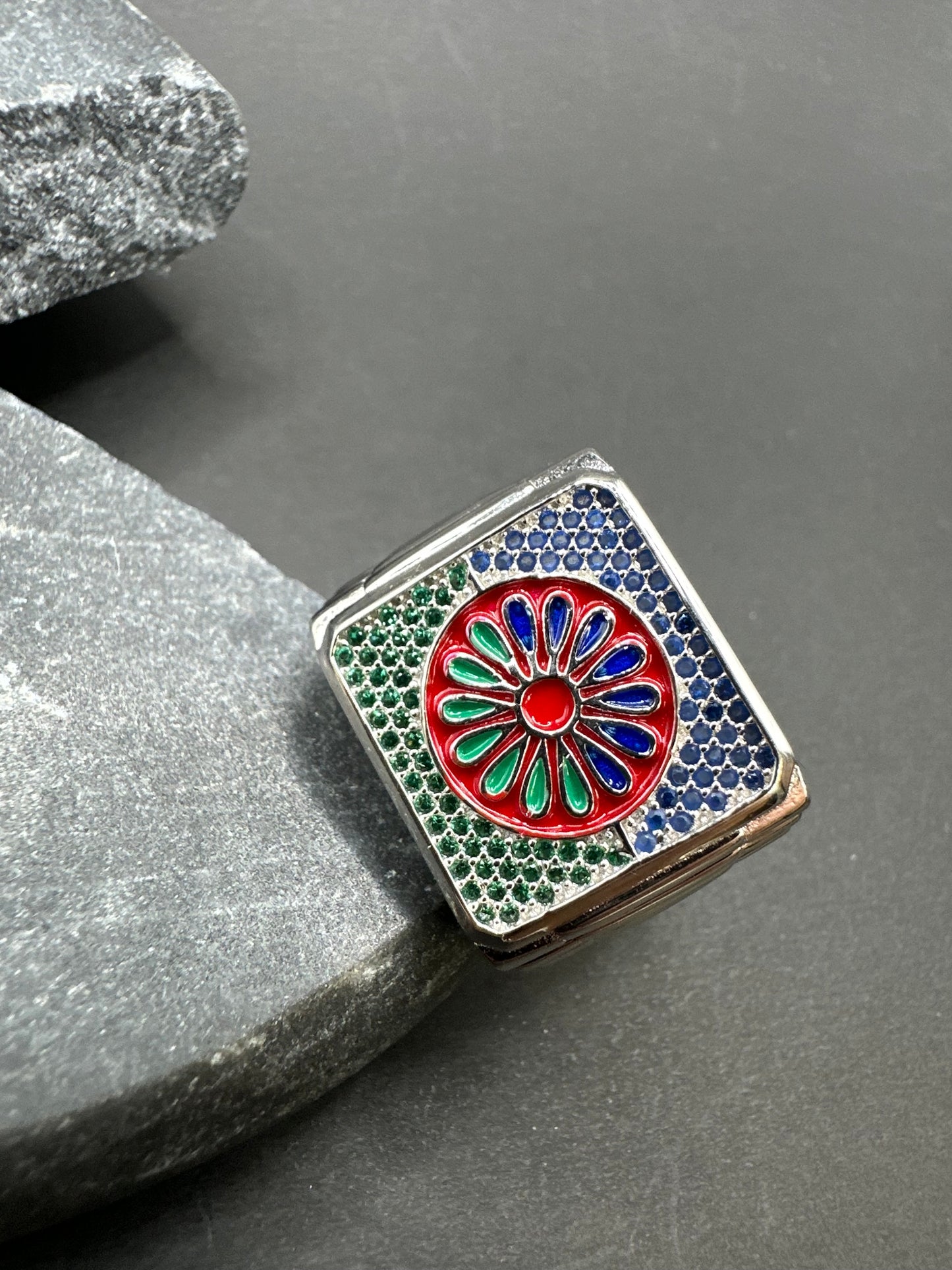 925 Zilveren Roma & Sinti Ring – Maat 20