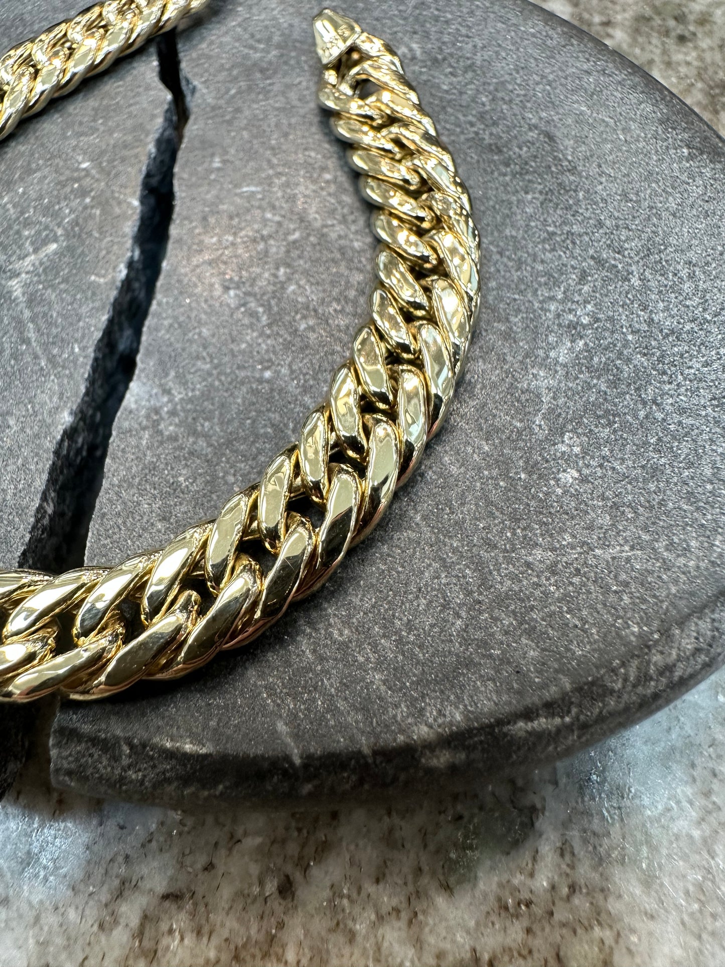 14K Gouden Miami Cubaan Link Armband – 19 cm | 8,2 mm | Stoer & Tijdloos