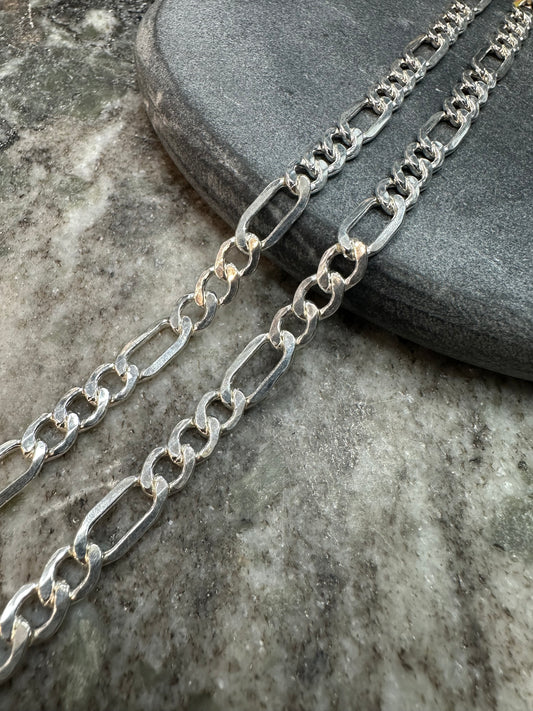 925 Zilveren Figaro Ketting