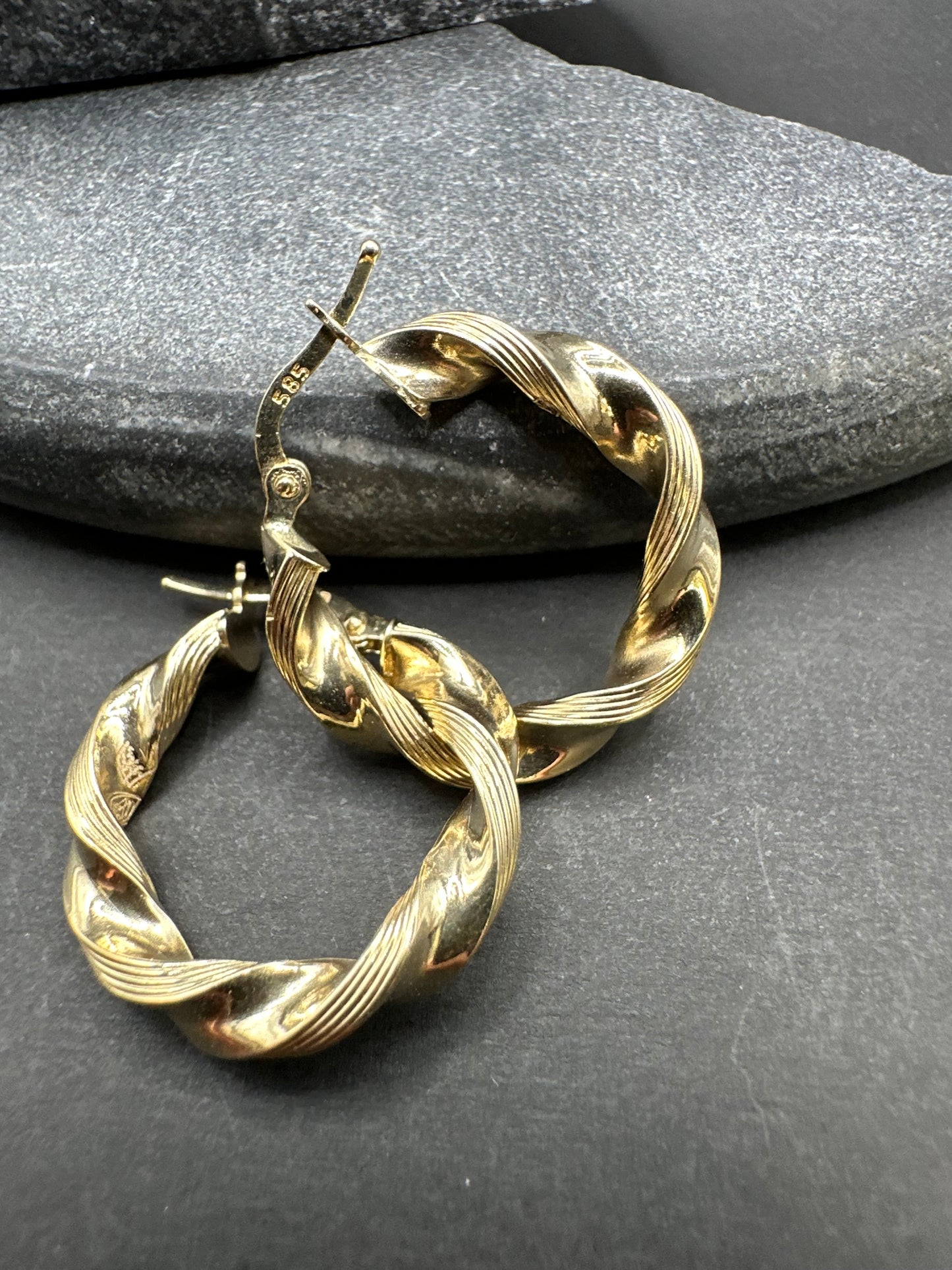 14K Gouden Wokkels – 23,5 mm