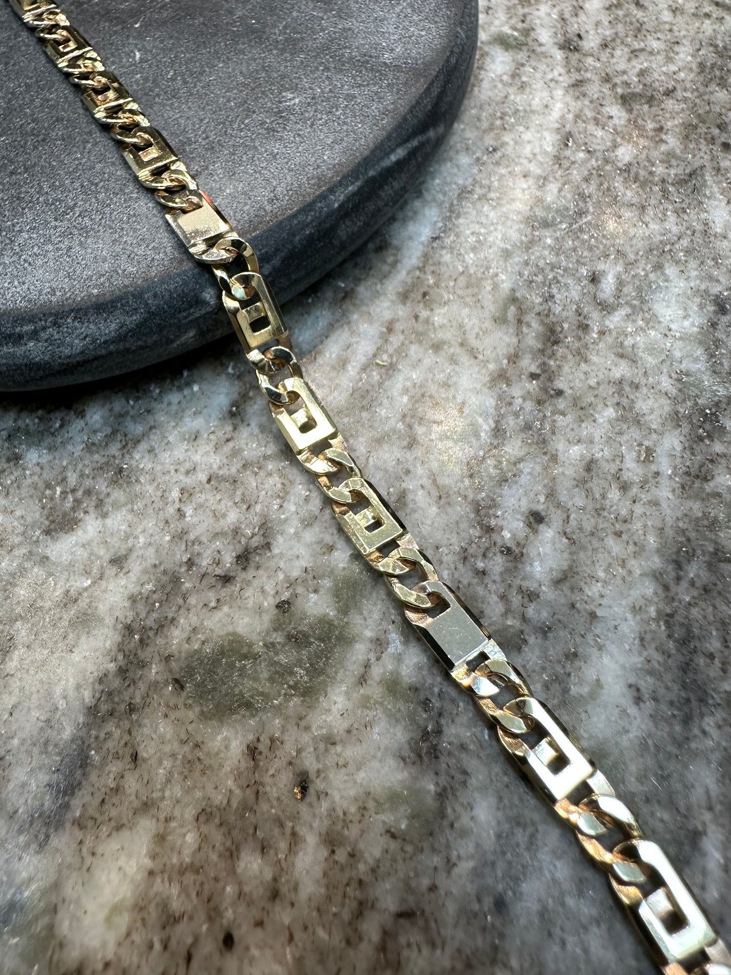 Prachtige 14K Gouden Rollie Armband – Bicolor | 5,5 mm | 21 cm | Luxe & Tijdloos