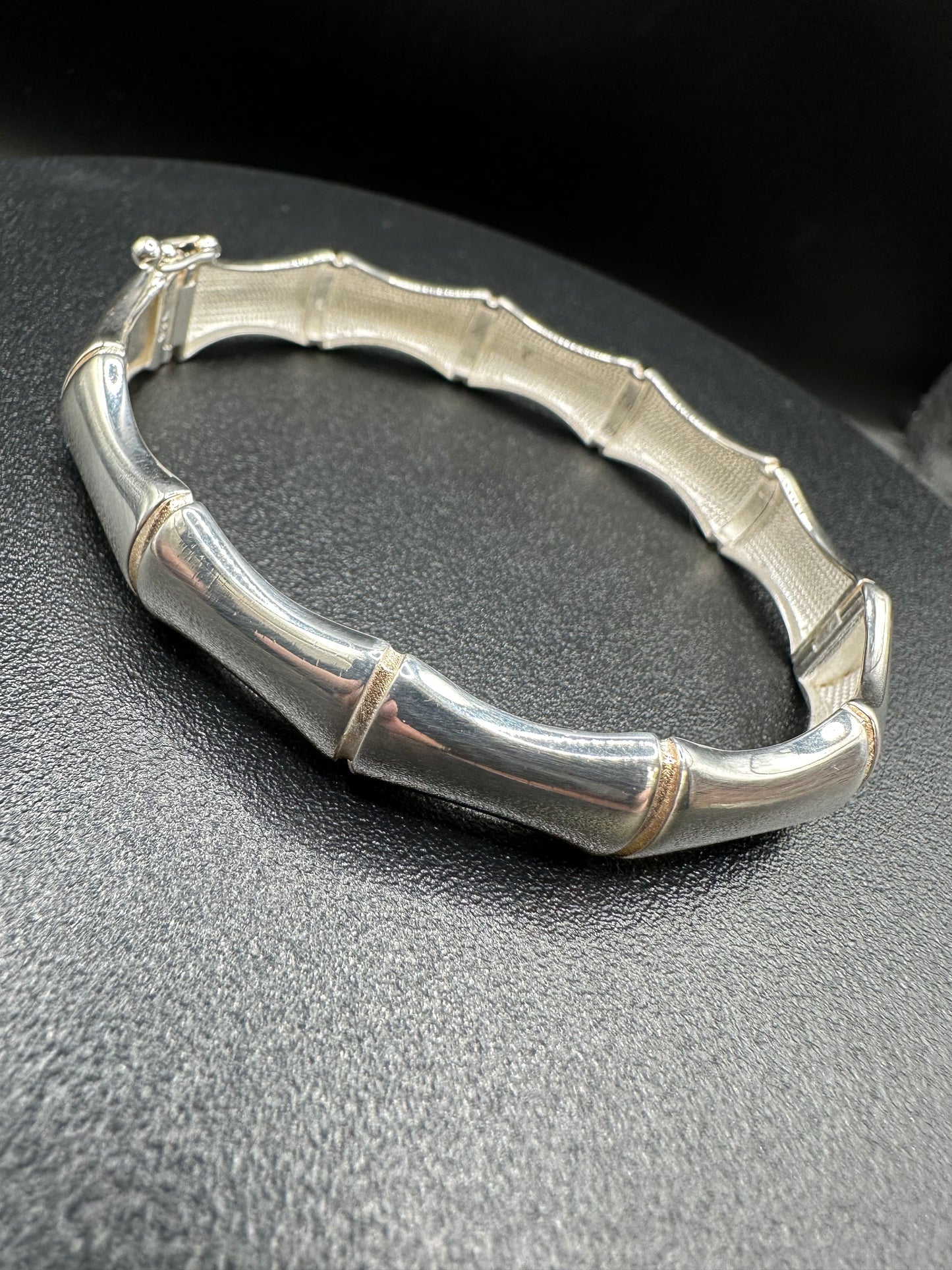 925 Zilveren Bambo Armband – Unisex
