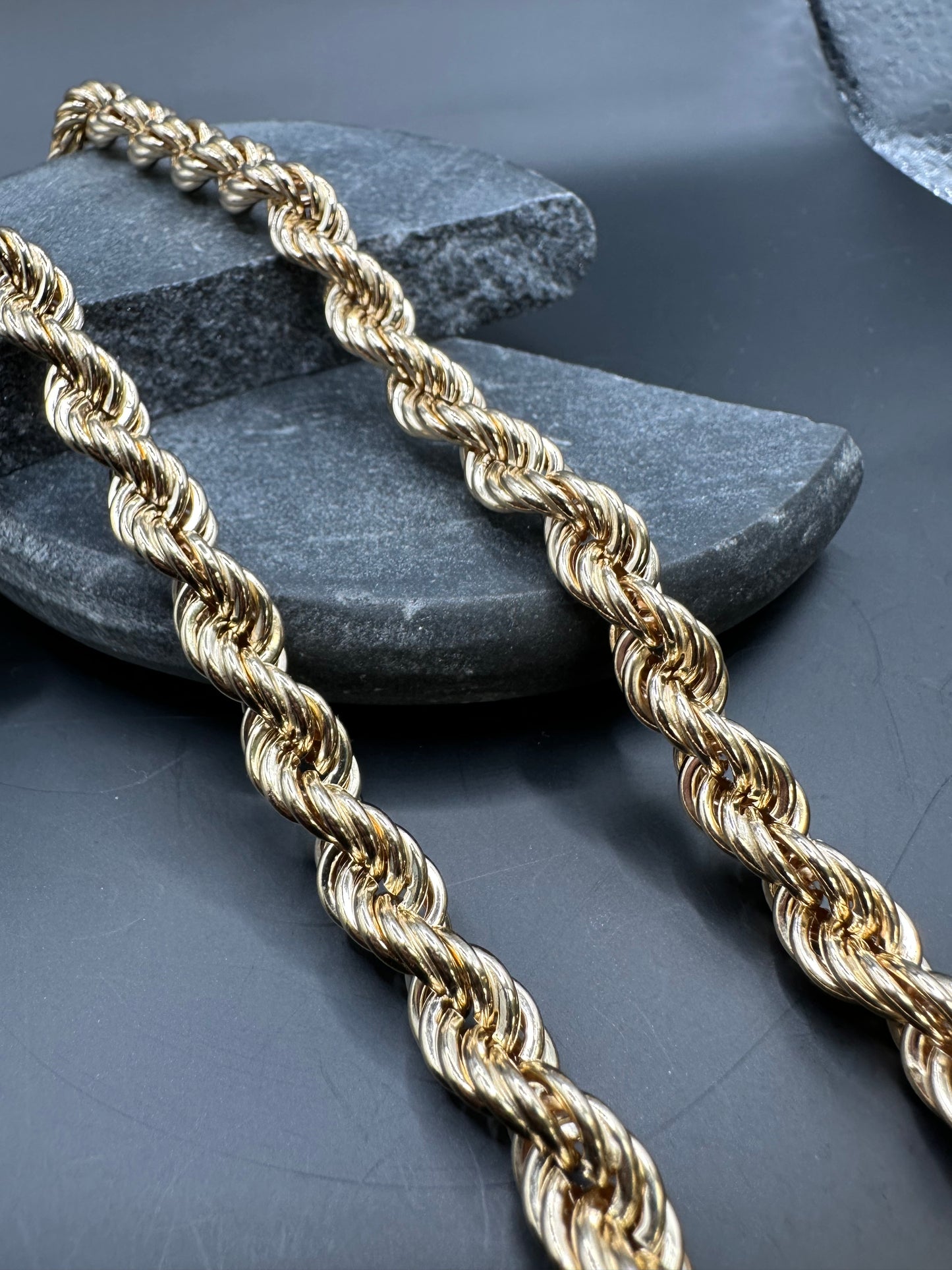 14K Gouden Rope Ketting – 70 cm