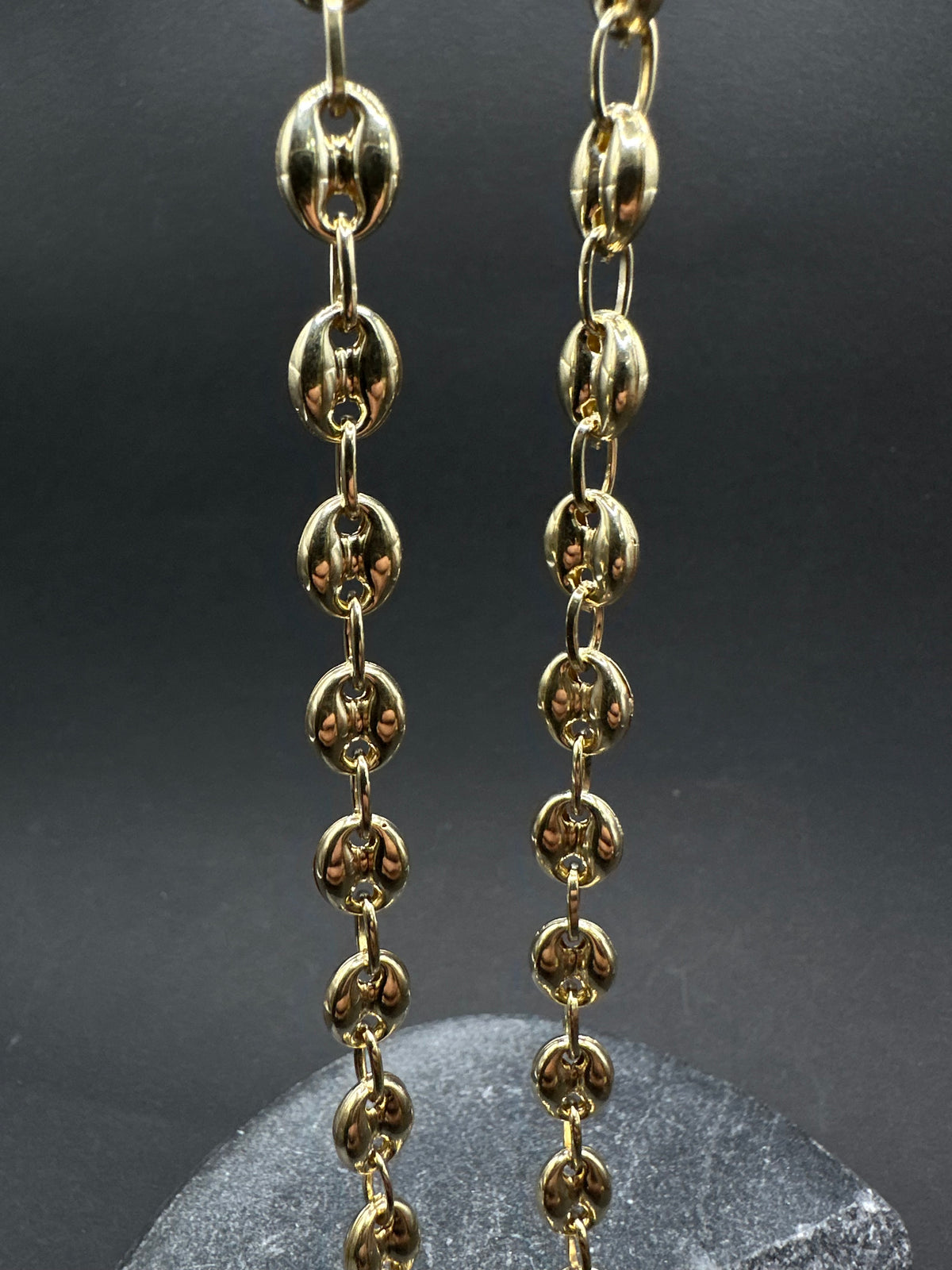 14K Gouden Koffiebonen Ketting