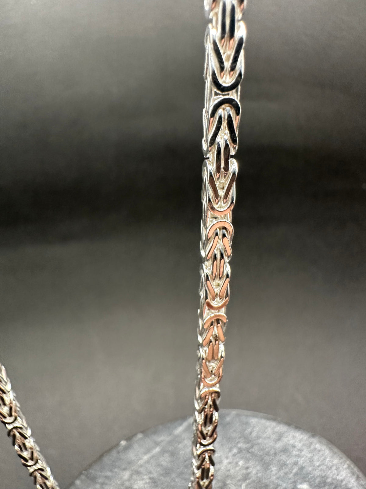 925 Zilveren Massieve Koningsketting – 3,2 mm