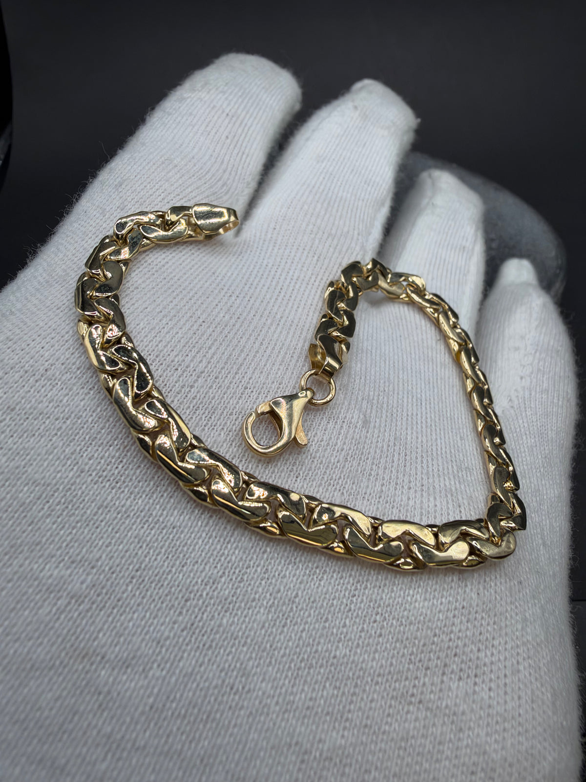 14K Gouden Ankerarmband – 19 cm – 5,1 mm