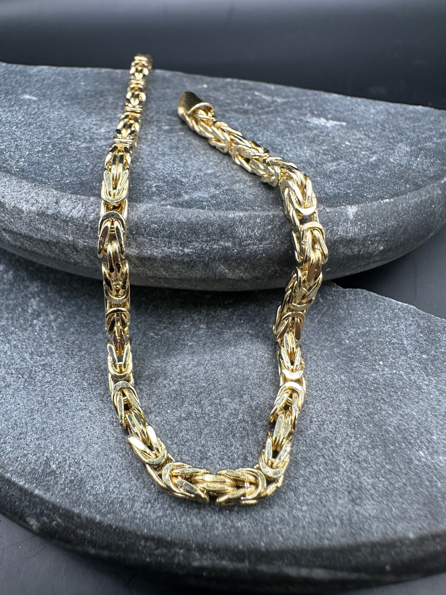 Prachtige 18K Gouden Koningsarmband – 20,5 cm