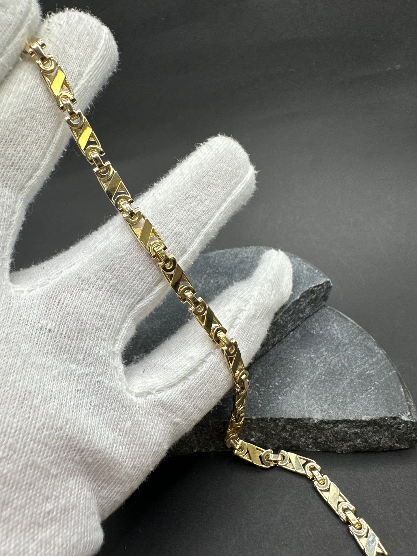 14K Gouden Valentino Armband – 5 mm – 21 cm