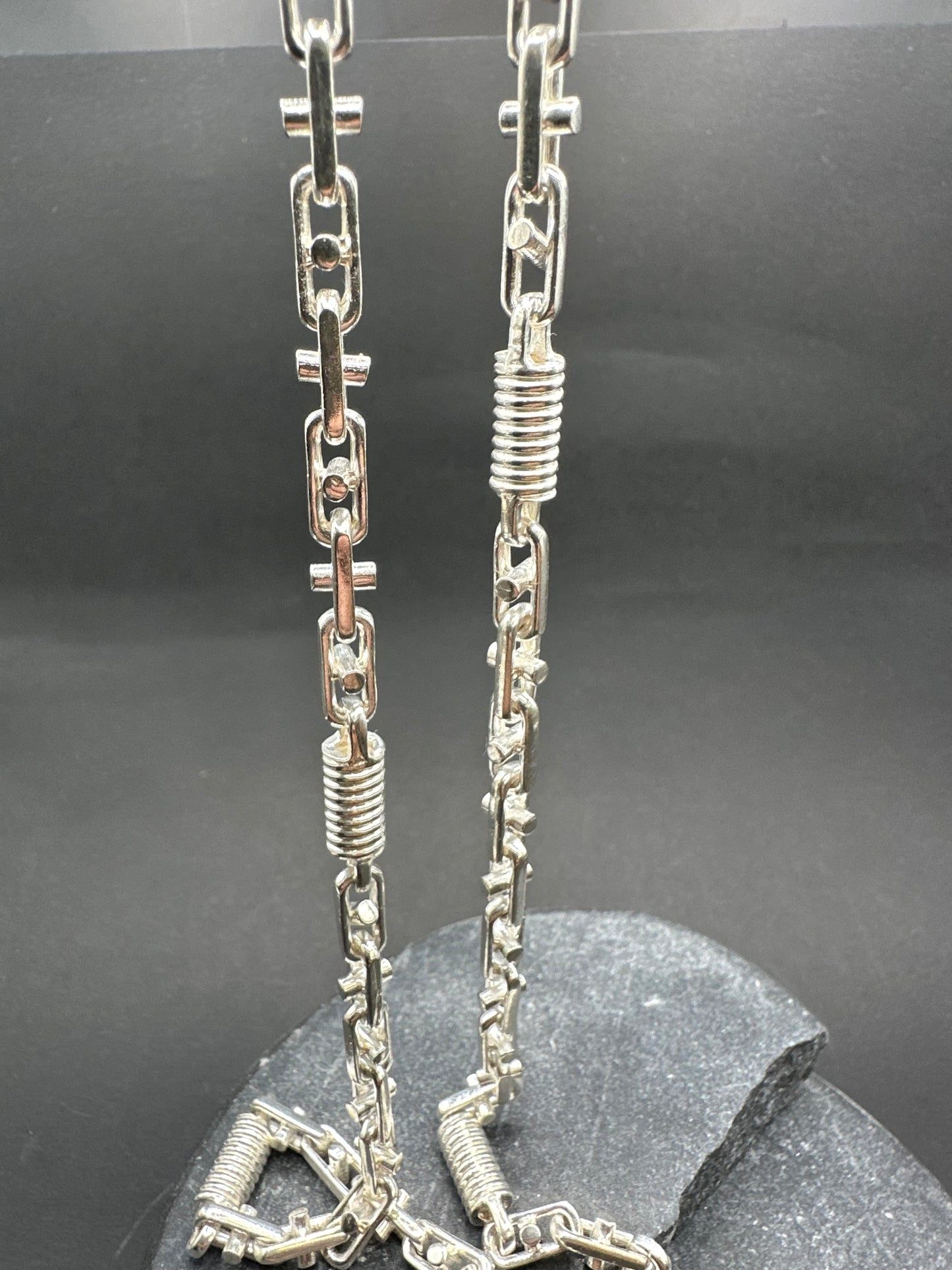 925 Zilveren Massieve Monte Carlo Ketting – 65 cm
