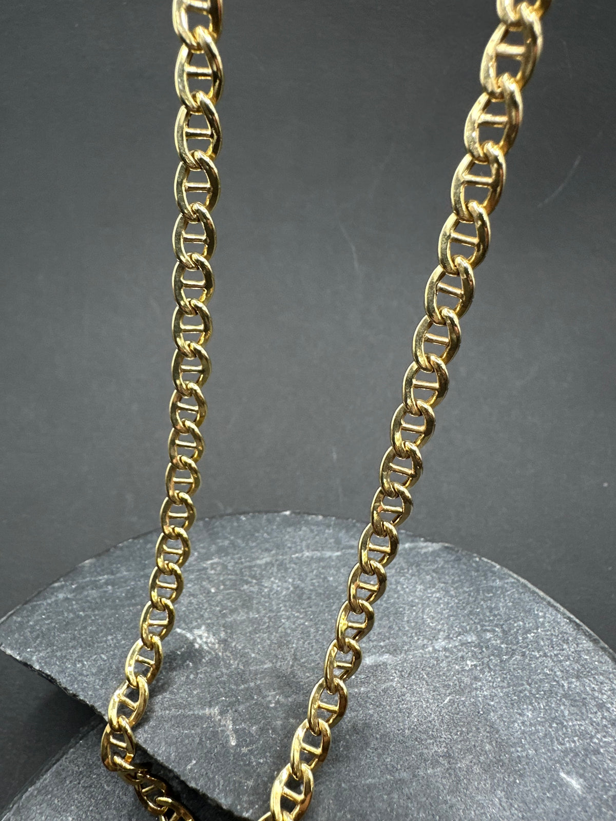 14K Gouden Schakelketting – 55 cm | 5,1 mm