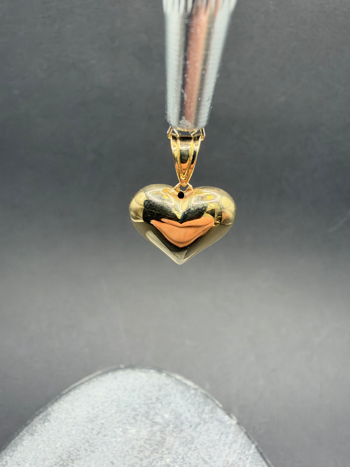 14K Gouden Hart Hanger – 14 mm