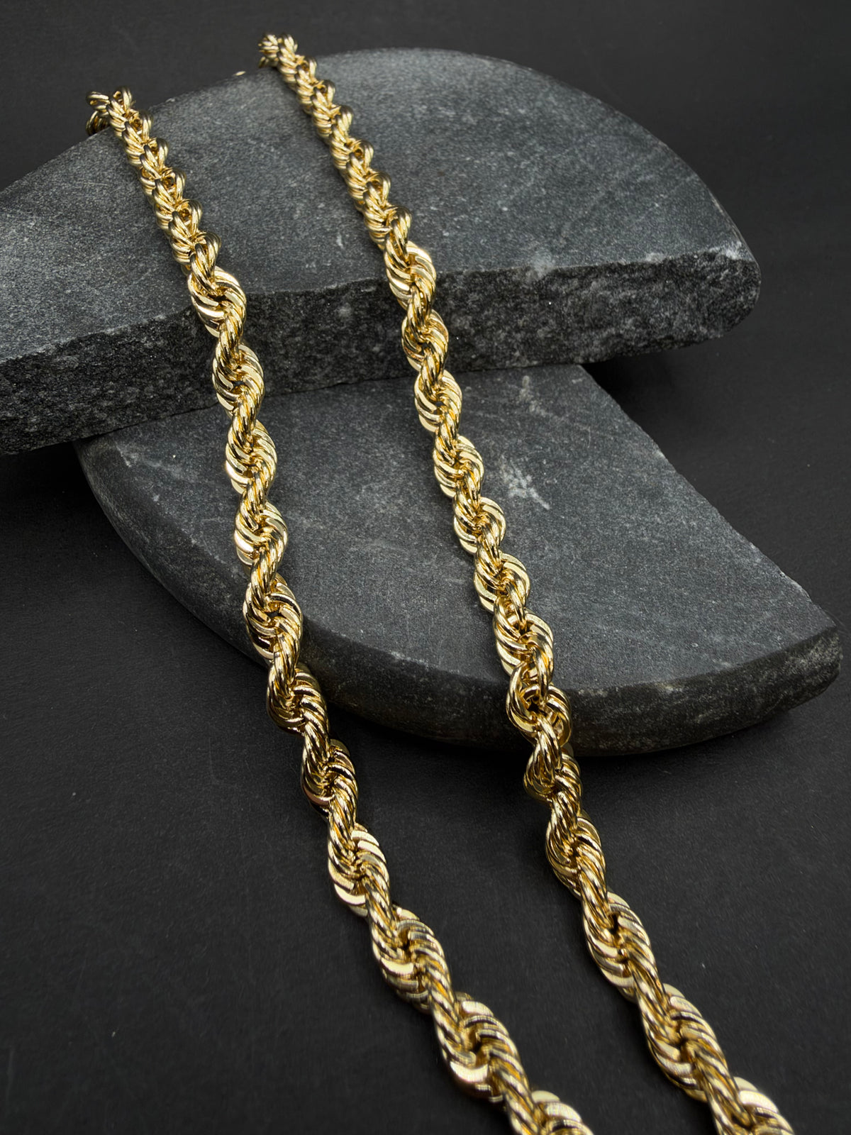 14K Gouden Rope Chain – 5 mm – Nederlands Goud