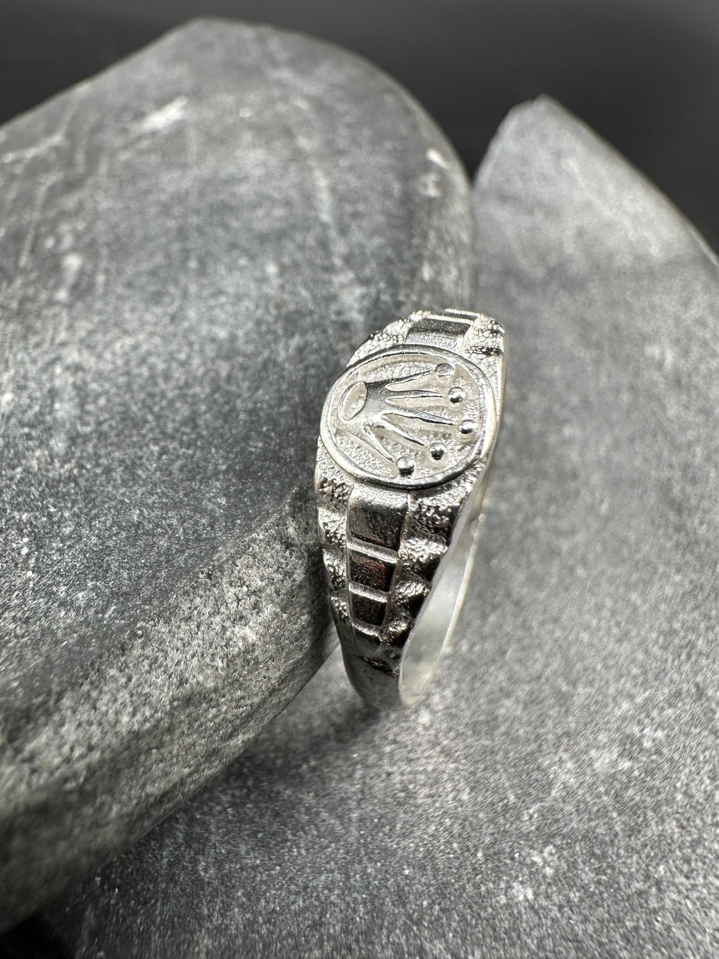 925 Zilveren Kroon Ring
