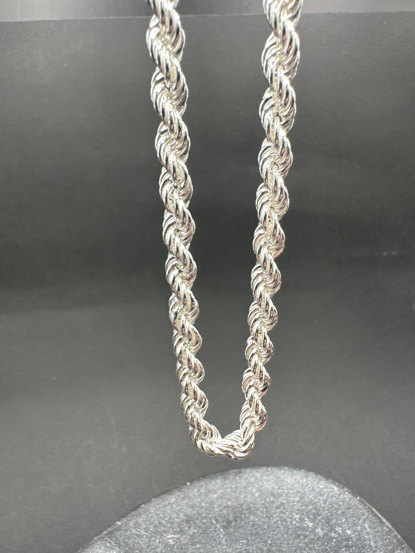 925 Zilveren Rope Chain – 4,5 mm