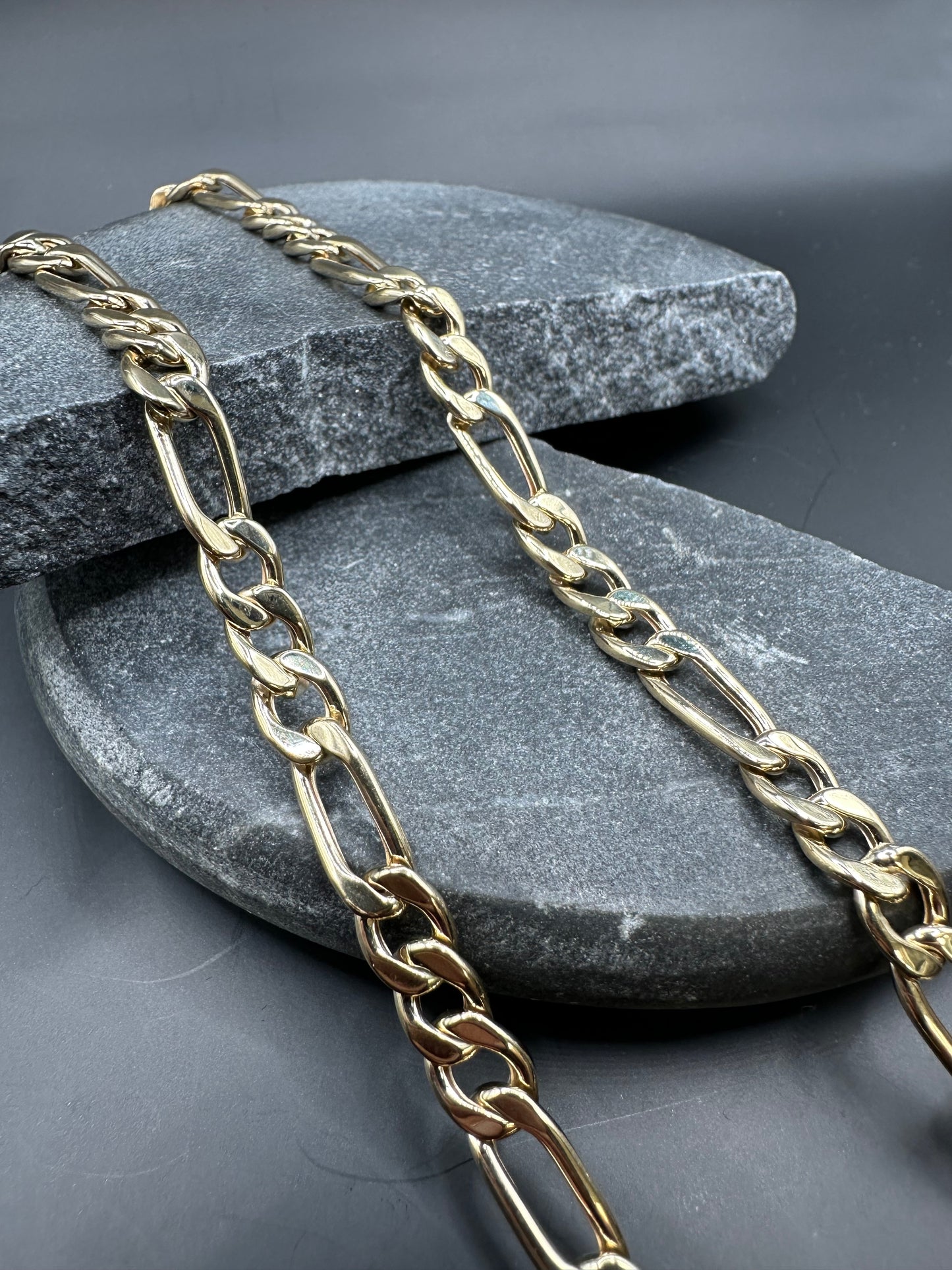 14K Gouden Figaro Ketting – 67 cm