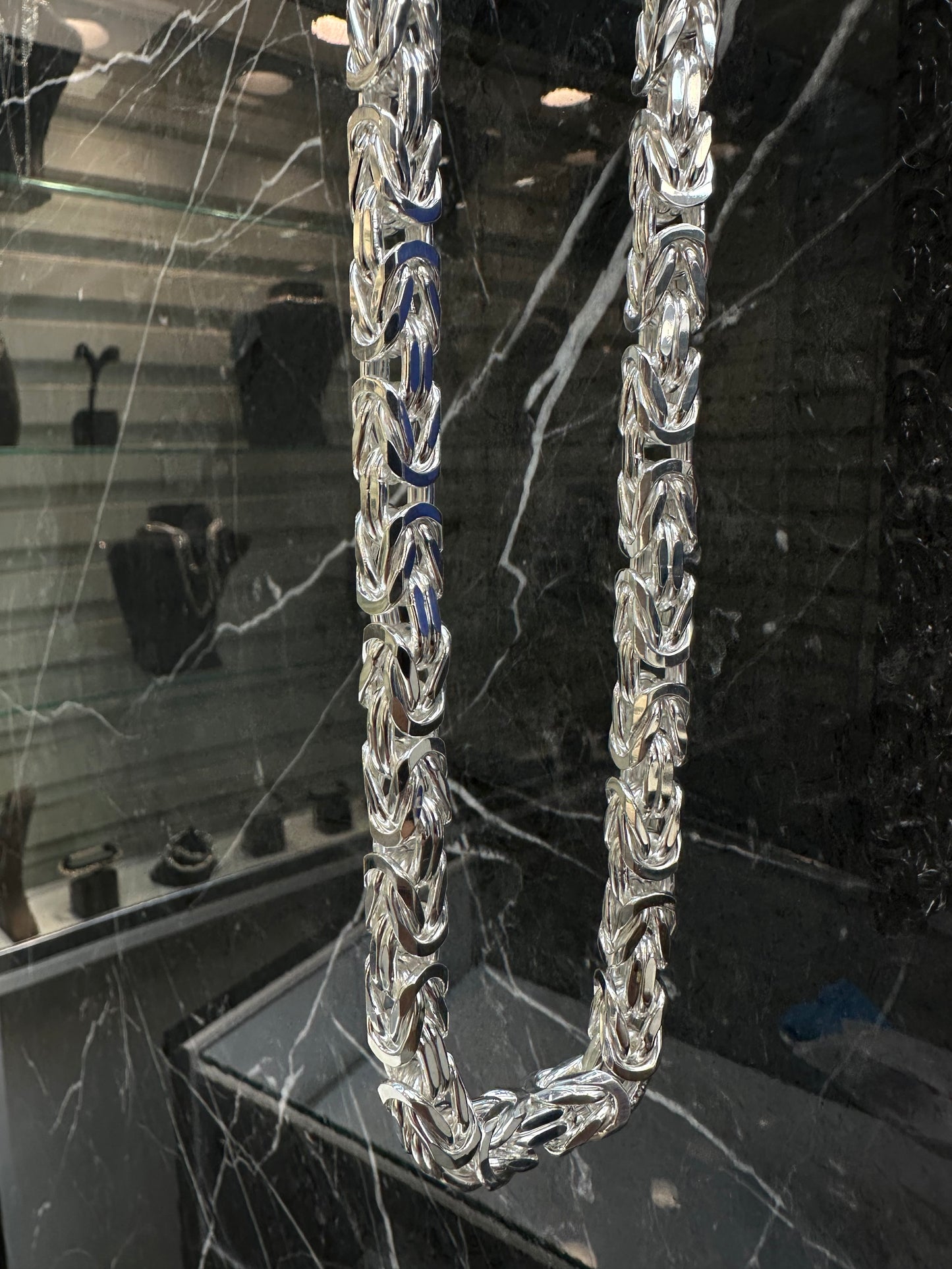 Prachtige 925 Zilveren Ketting – 8,2 mm | 70 cm | Stoer & Tijdloos