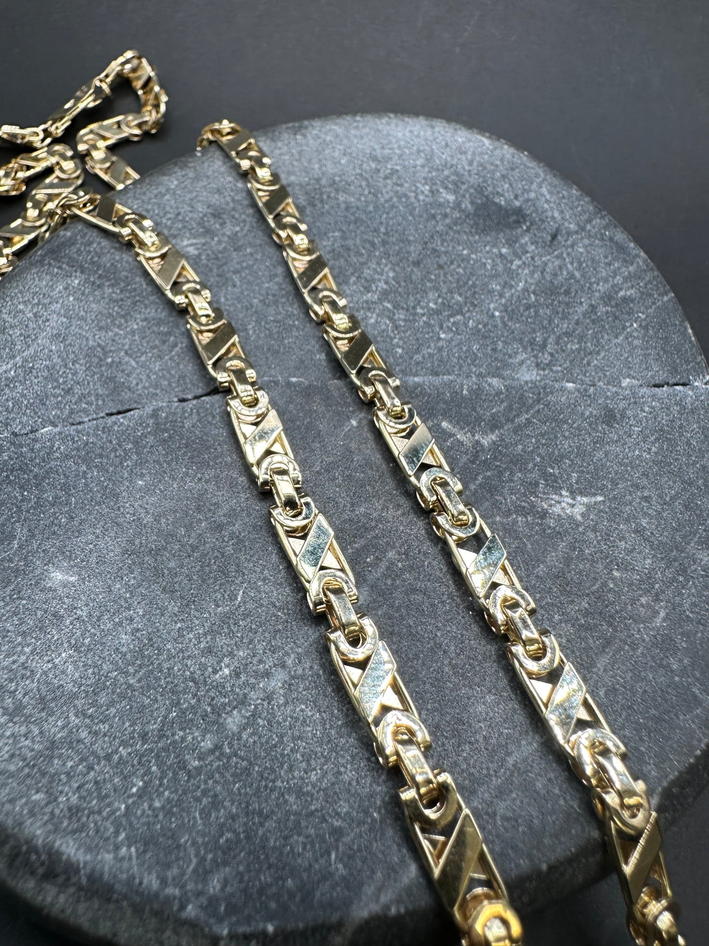 14K Gouden Valentino Ketting – 70 cm – 5 mm