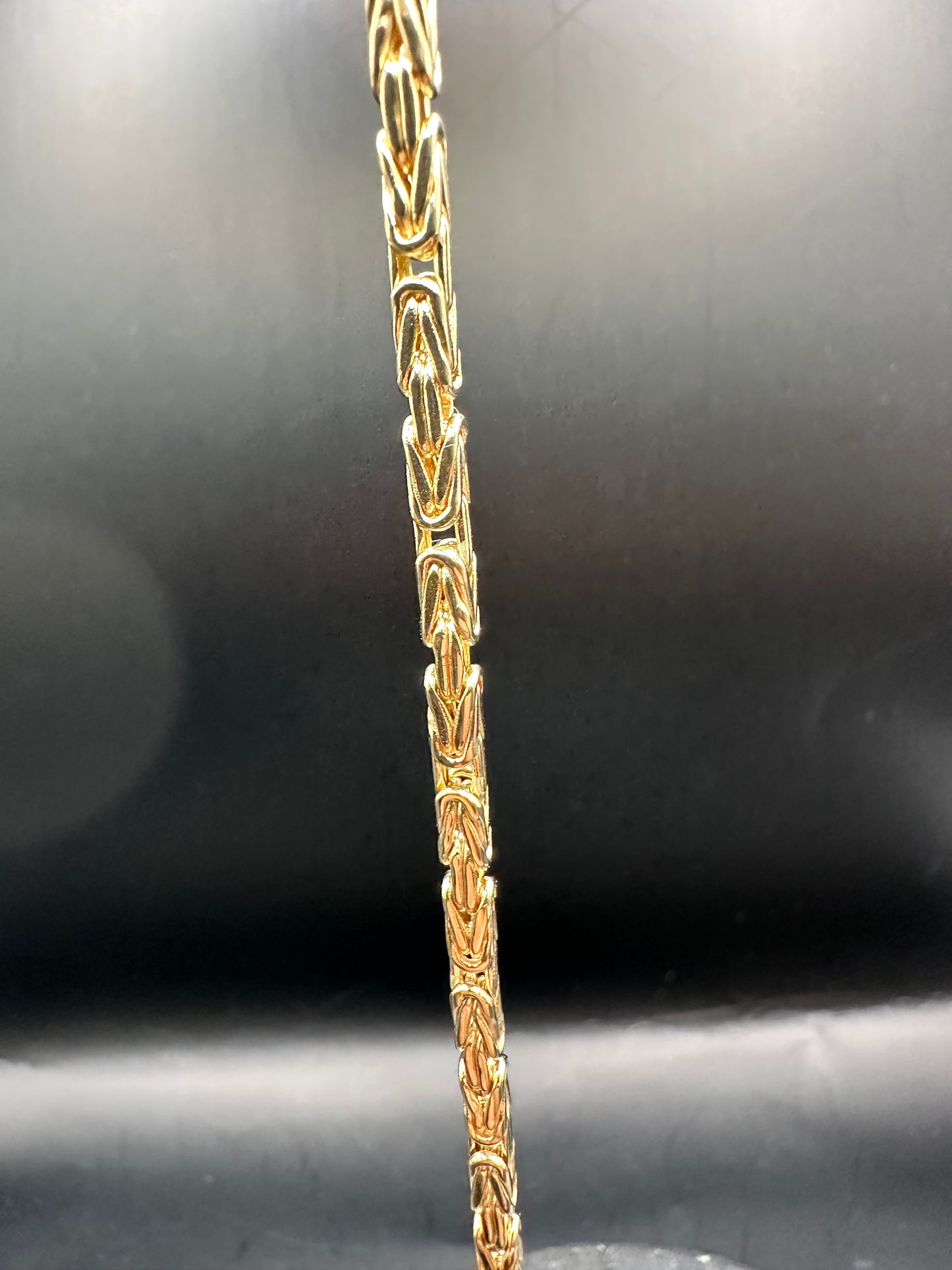 14K Gouden Koningsarmband – 21 cm