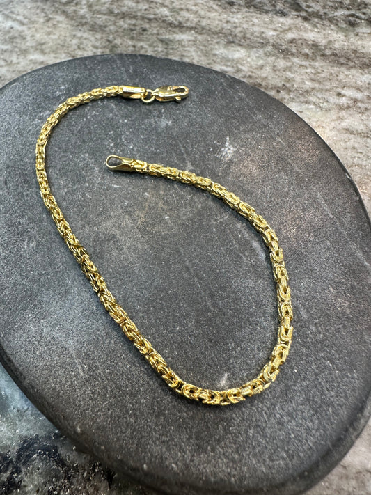 Prachtige 18K Gouden Koningsarmband – 2,6 mm | 20 cm | Unisex & Tijdloos