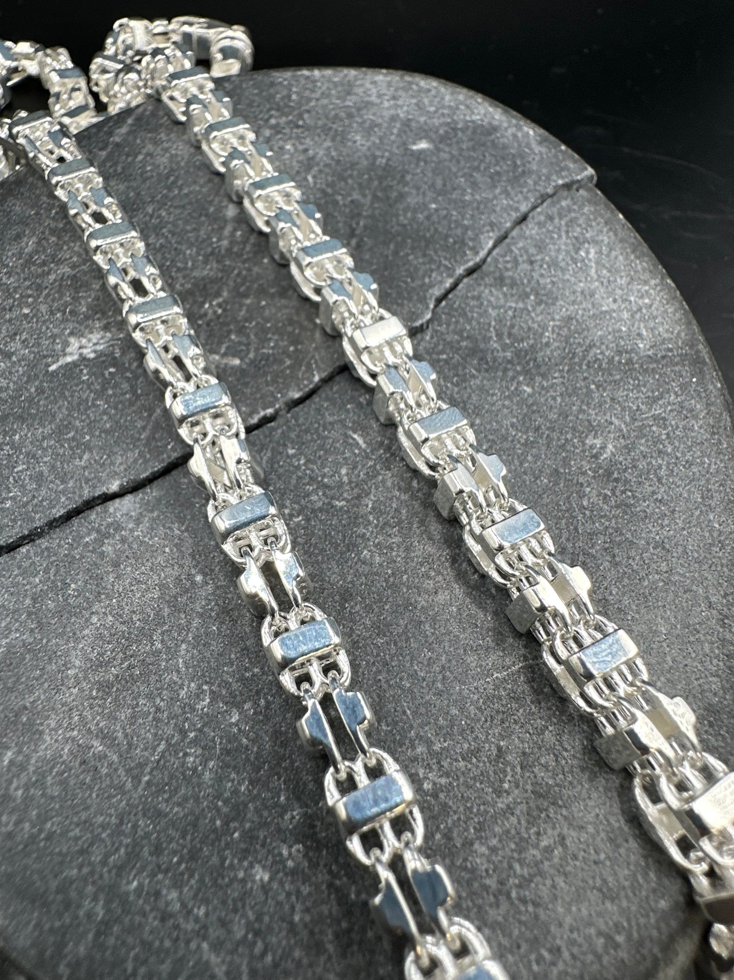 925 Zilveren Magnum Ketting – Massief Zilver – 70 cm
