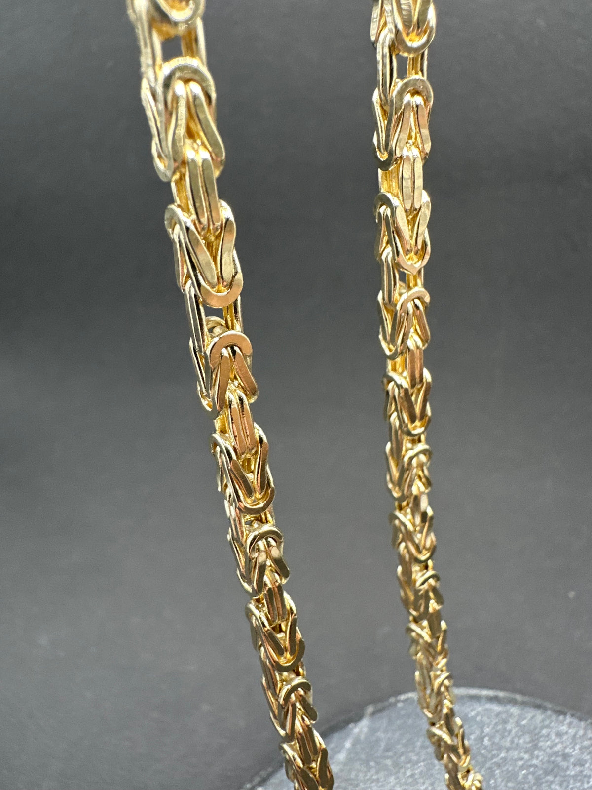 14K Gouden Byzantijnse Koningsketting – 3,5 mm
