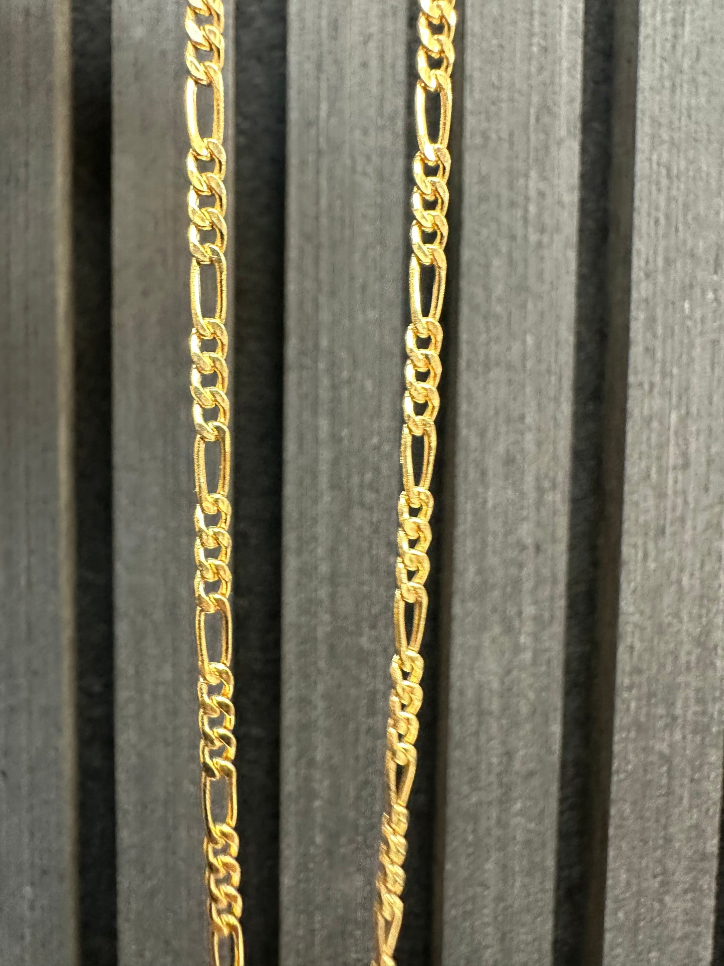 Prachtige 14K Gouden Figaro Ketting – 45 cm | 2,8 mm | Tijdloos & Elegant