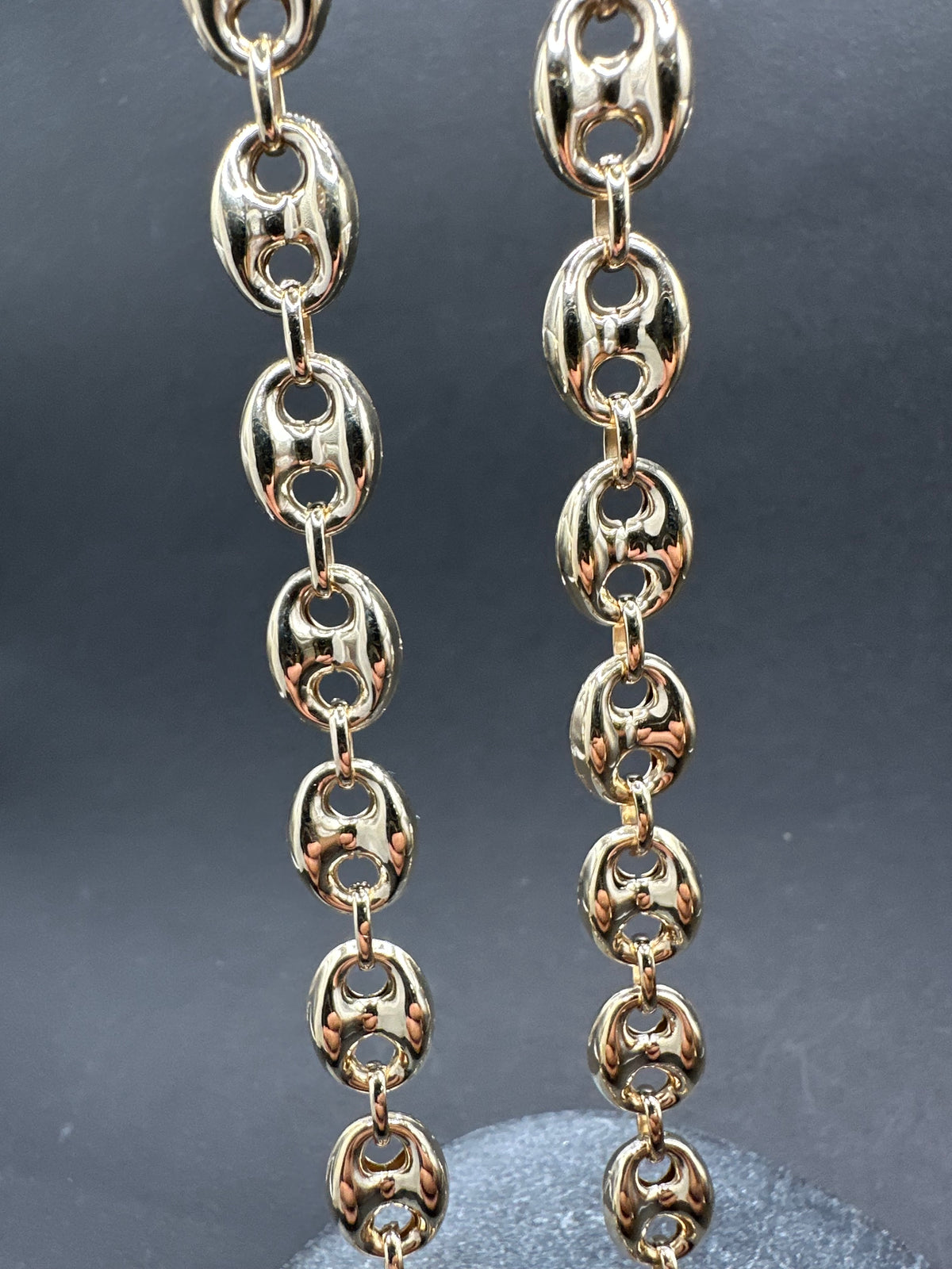 14K Gouden Koffiebonen Ketting
