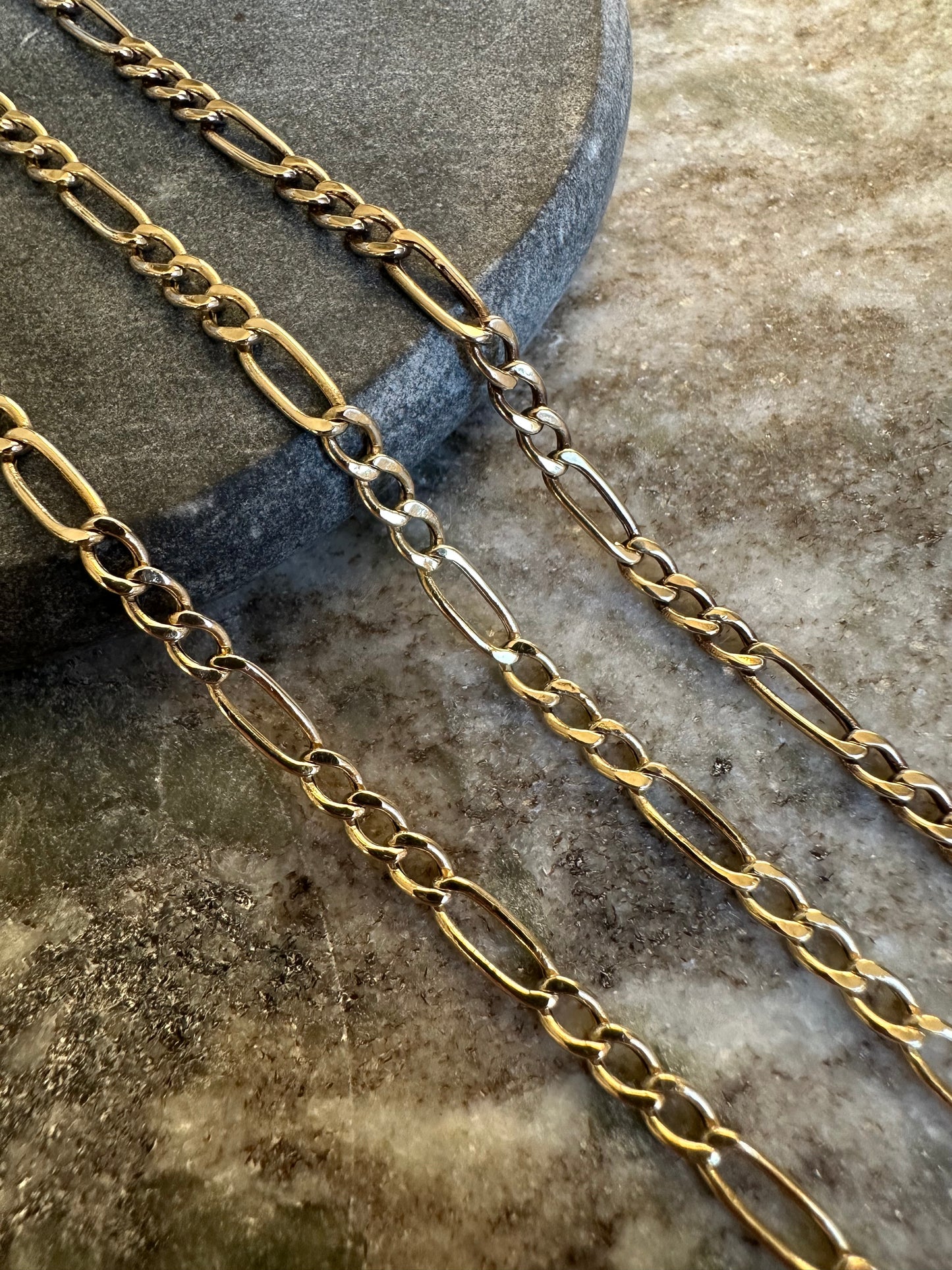 14k Gouden Figaro Set
