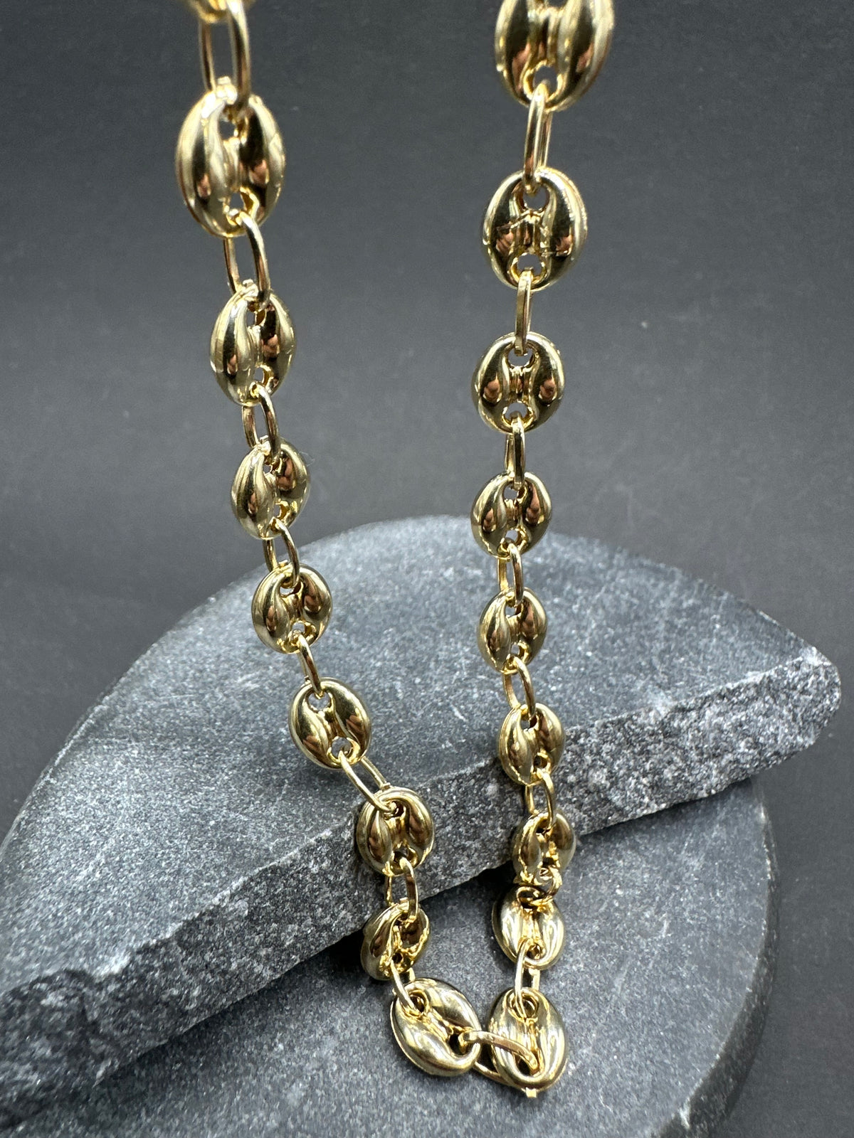 14K Gouden Koffiebonen Ketting